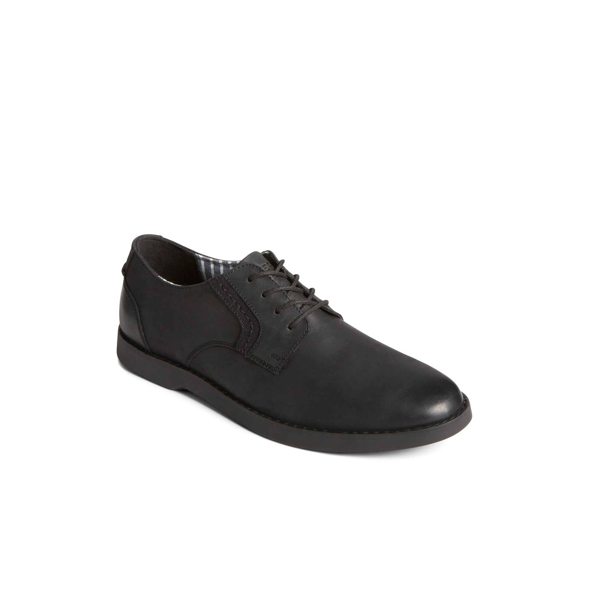Three-quarter angle of Black Newman Oxford Dress Shoe Oxford Dress Shoes's front side