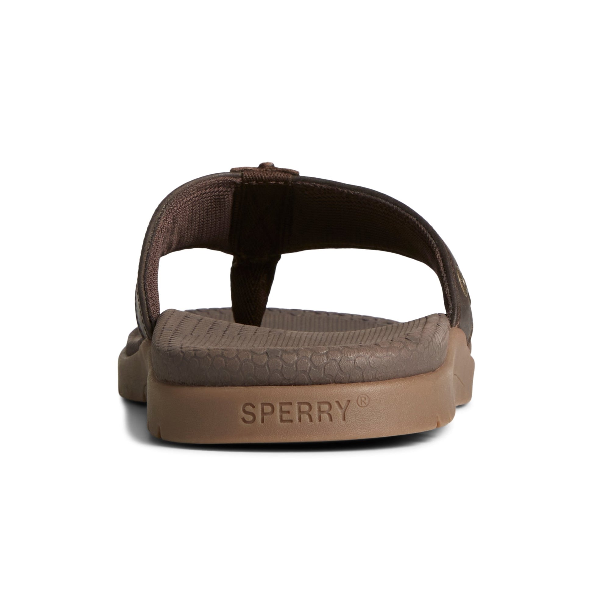 Close-up of the Brown Santa Cruz II Thong Sandal Flip Flop Thong Sandals