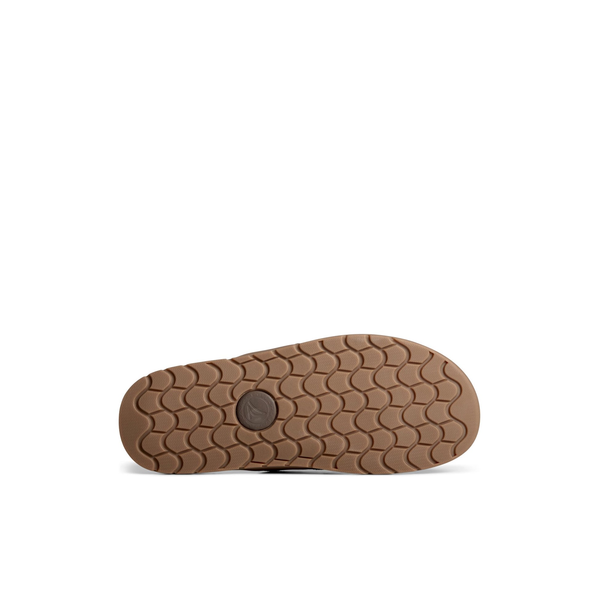 View of Brown Santa Cruz II Thong Sandal Flip Flop Thong Sandals's sole
