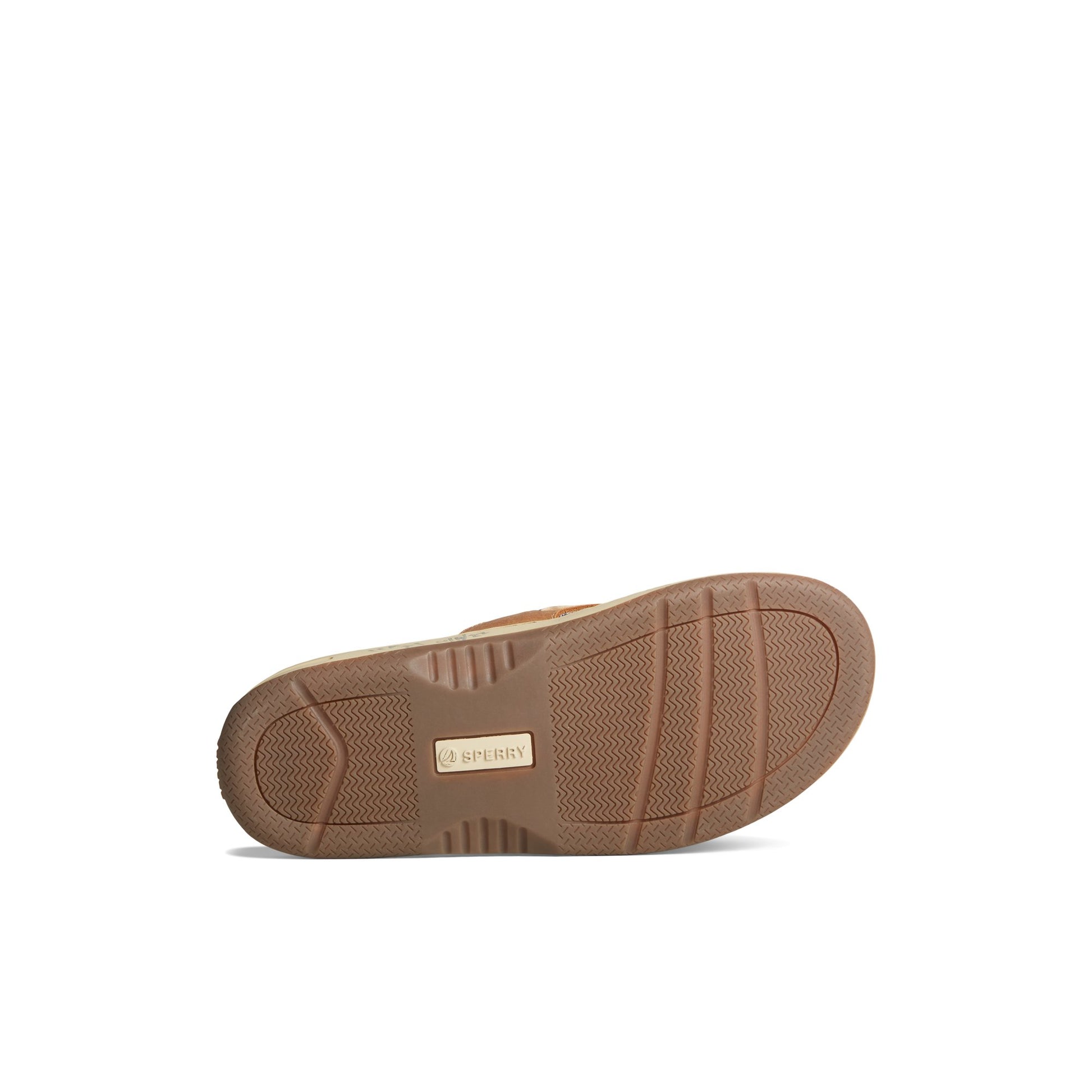 View of Dark Beige Baitfish Flip-Flops 's sole