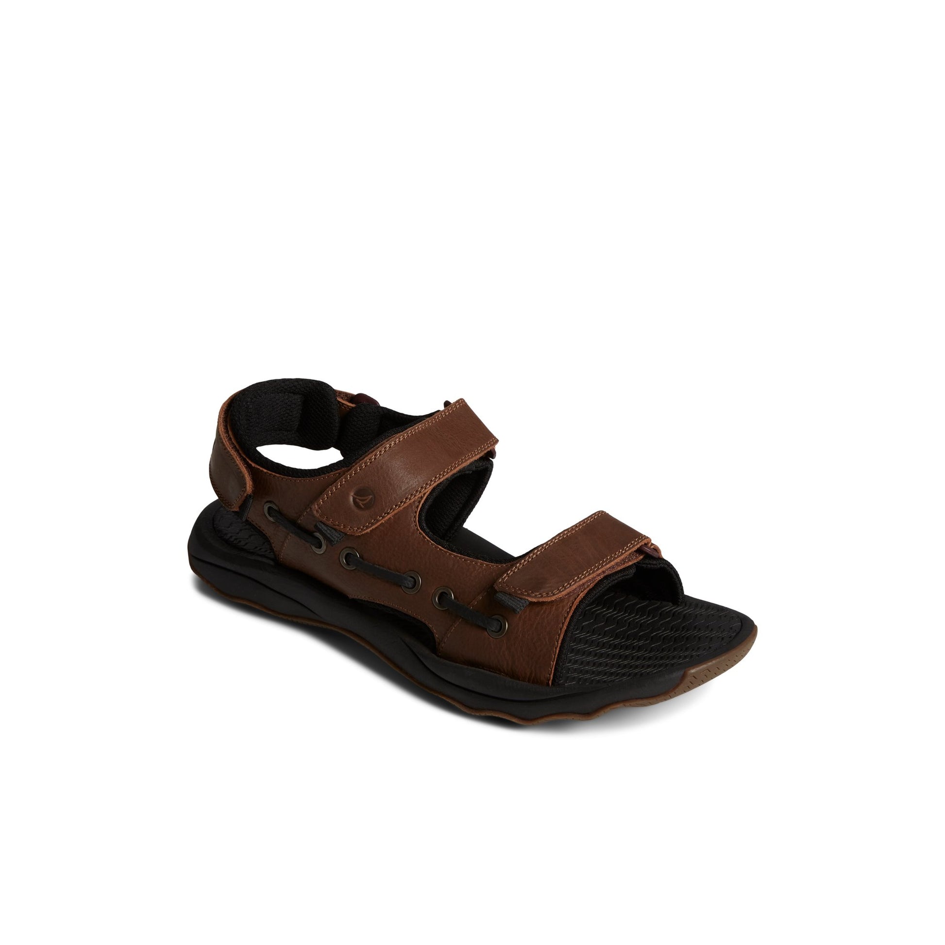 Three-quarter angle of Brown Rivington Sandal Strappy Sport Sandals's front side