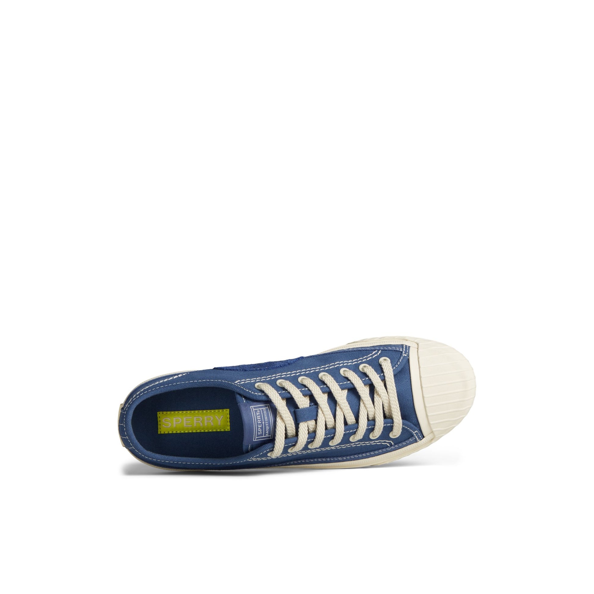 Top-down view of the Blue Racquet Oxford Sneaker Tennis Sneakers