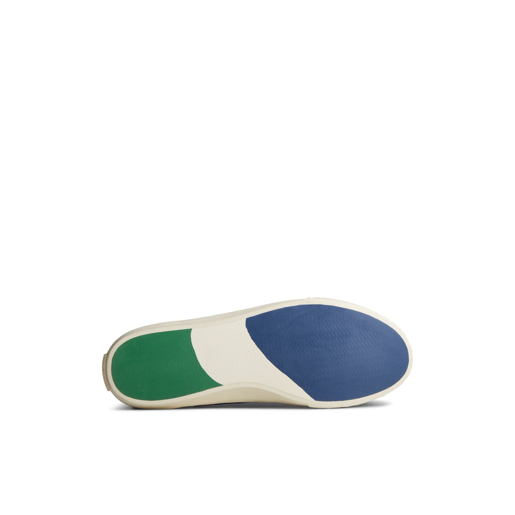 View of Blue Racquet Oxford Sneaker Tennis Sneakers's sole