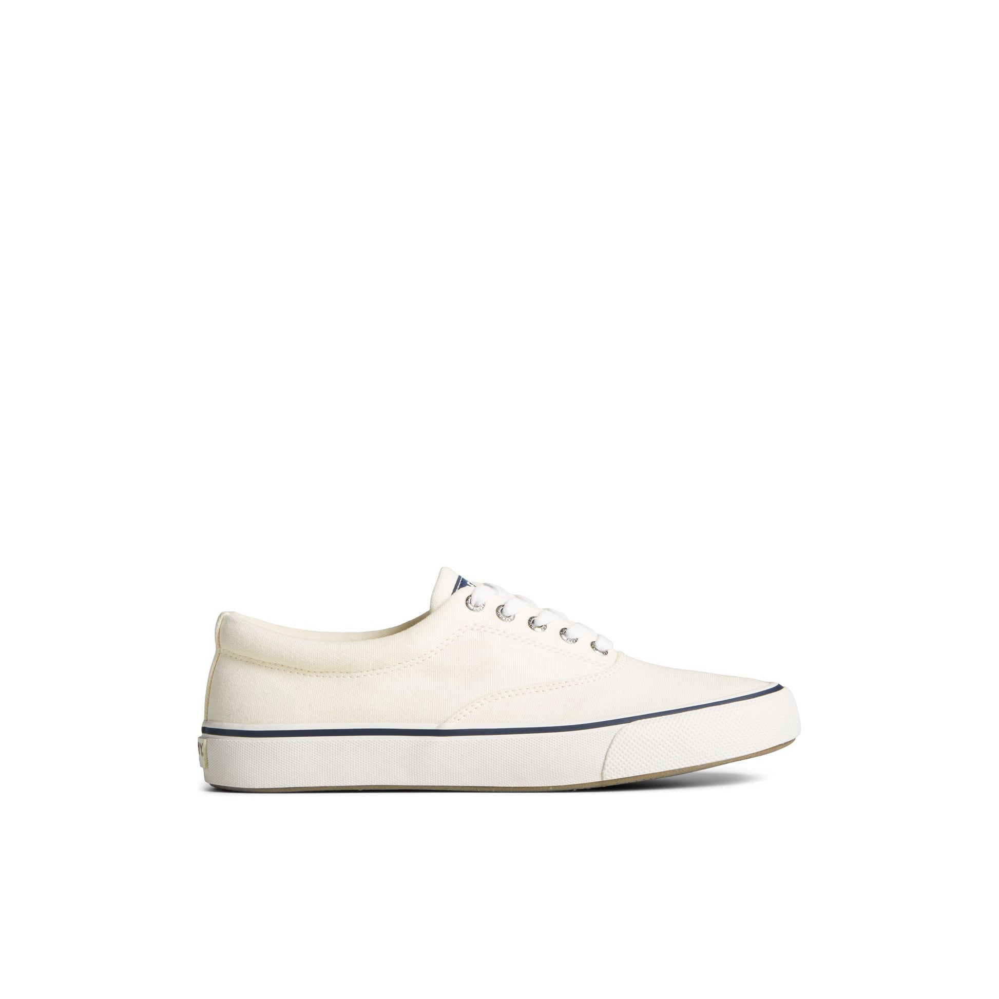 Main View of White Striper II Canvas CVO Sneaker Vulcanized Sneaker for Unisex