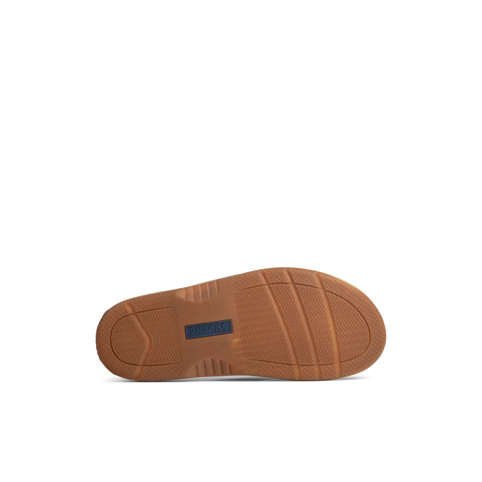 View of Brown Havasu Leather Thong Sandal Flip Flop Thong Sandals's sole
