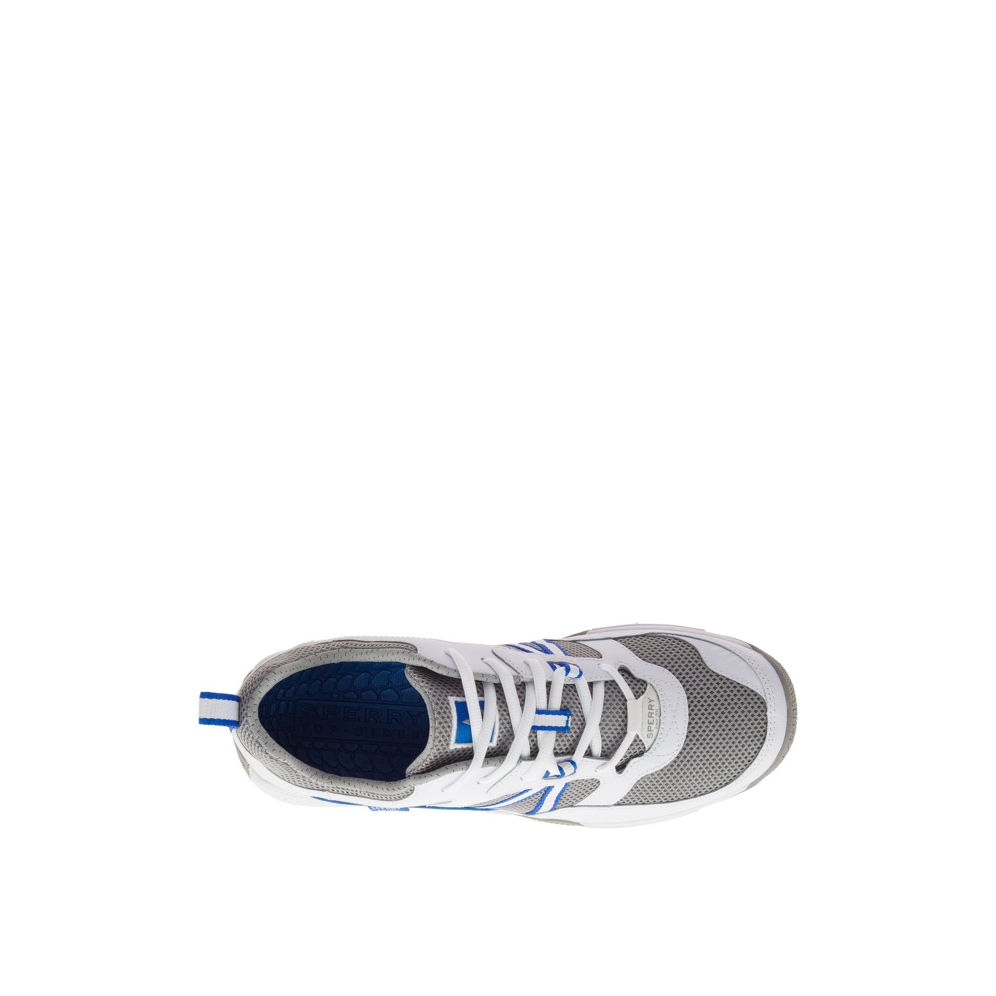 Top-down view of the White Harbormaster Sneaker Sneakers