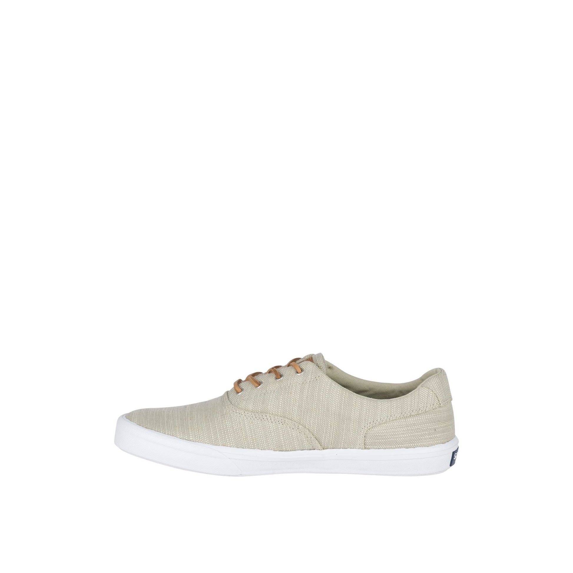 Side view of Light Grey Striper II Baja CVO Sneaker Vulcanized Sneaker