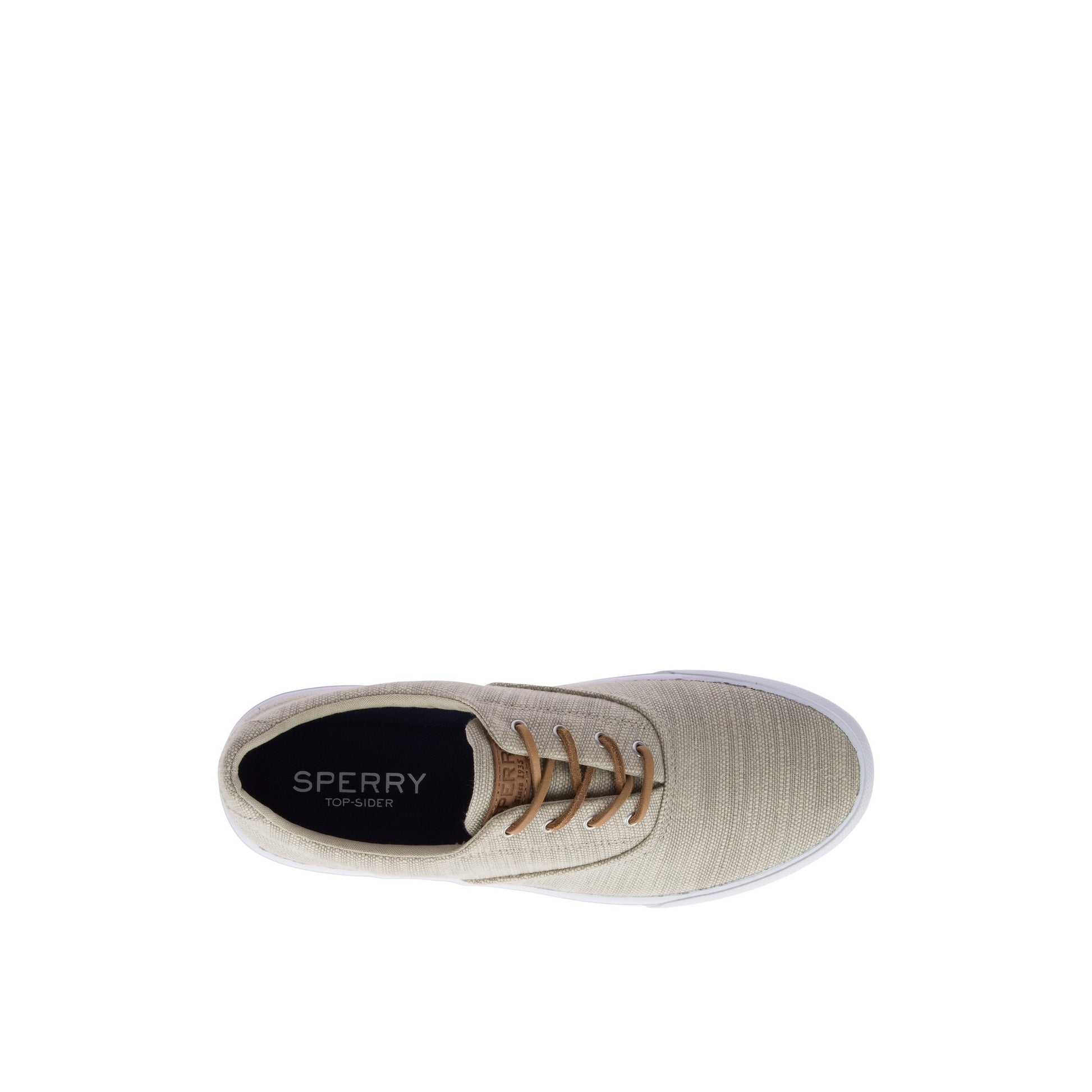 Top-down view of the Light Grey Striper II Baja CVO Sneaker Vulcanized Sneaker