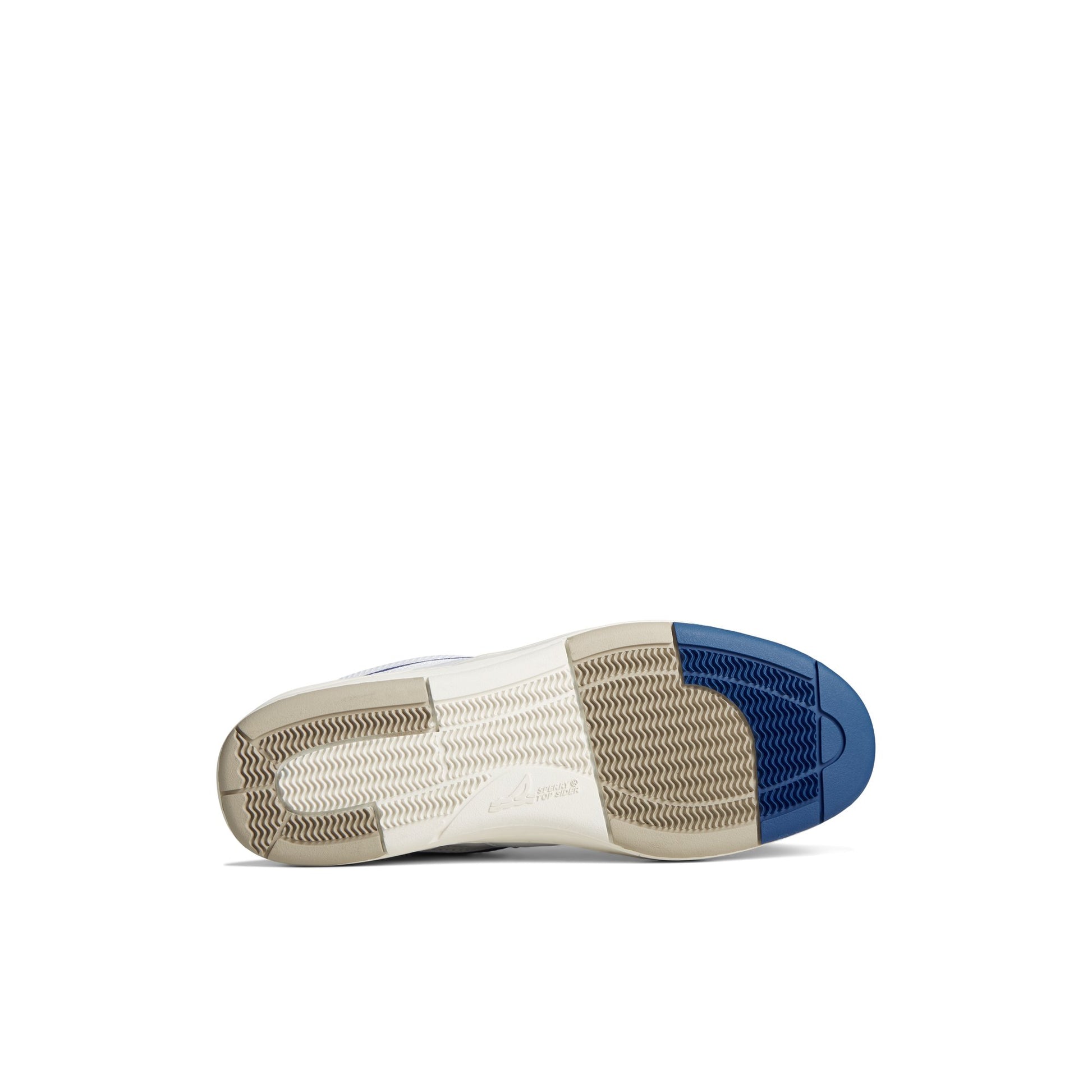 View of White US12 Sneaker Vulcanized Sneaker's sole