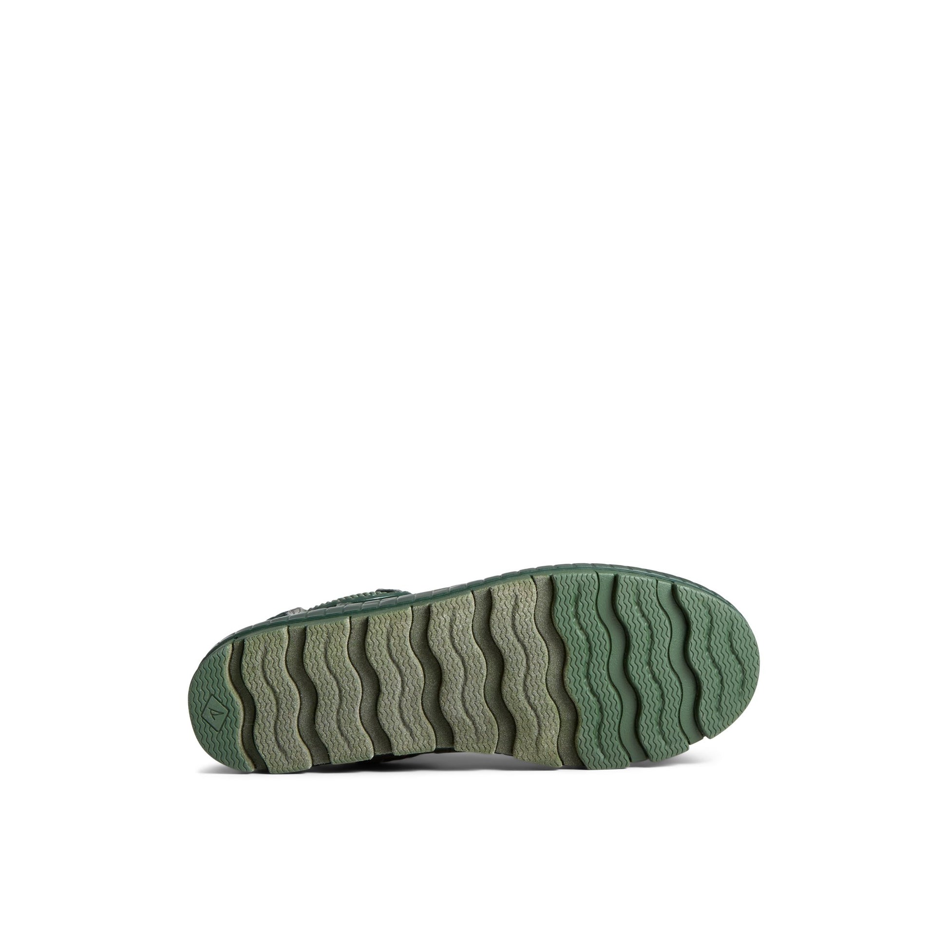View of Dark Green Torrent Chelsea Waterproof Rain Boot Chelsea Rain Boot's sole