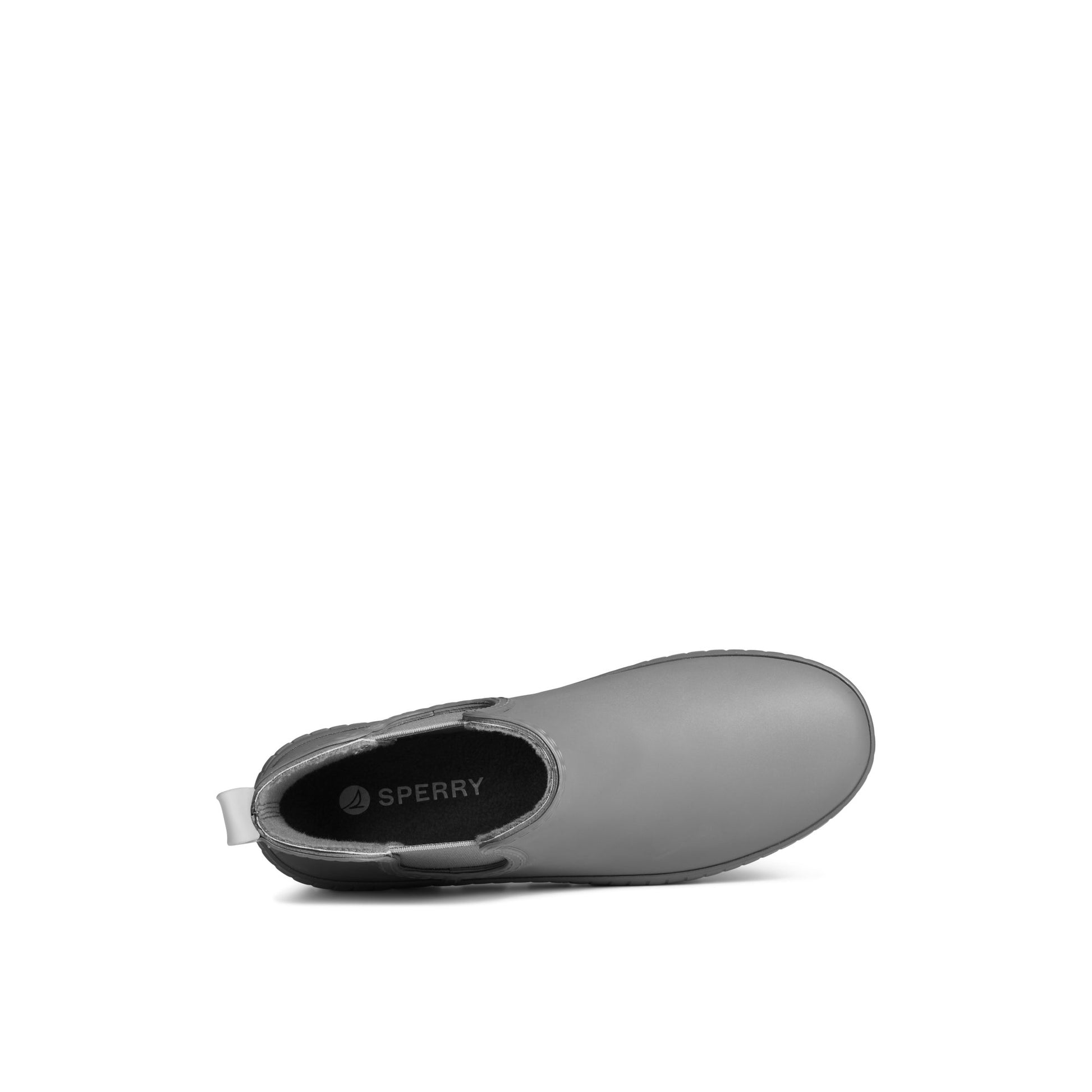 Top-down view of the Grey Torrent Chelsea Waterproof Rain Boot Chelsea Rain Boot