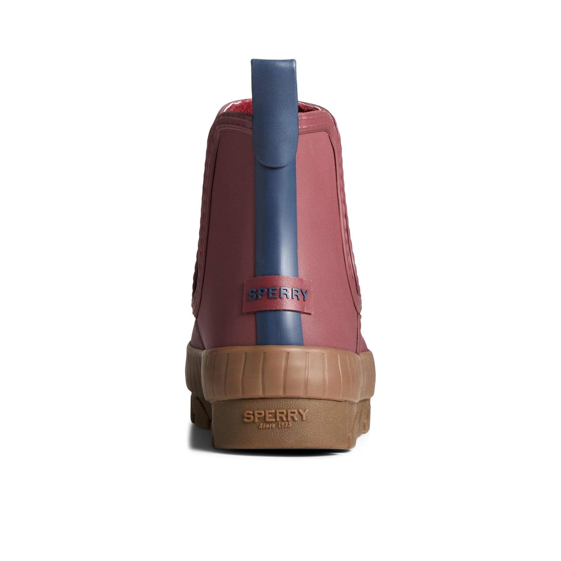 Close-up of the Bordo Torrent Chelsea Waterproof Rain Boot Chelsea Rain Boot