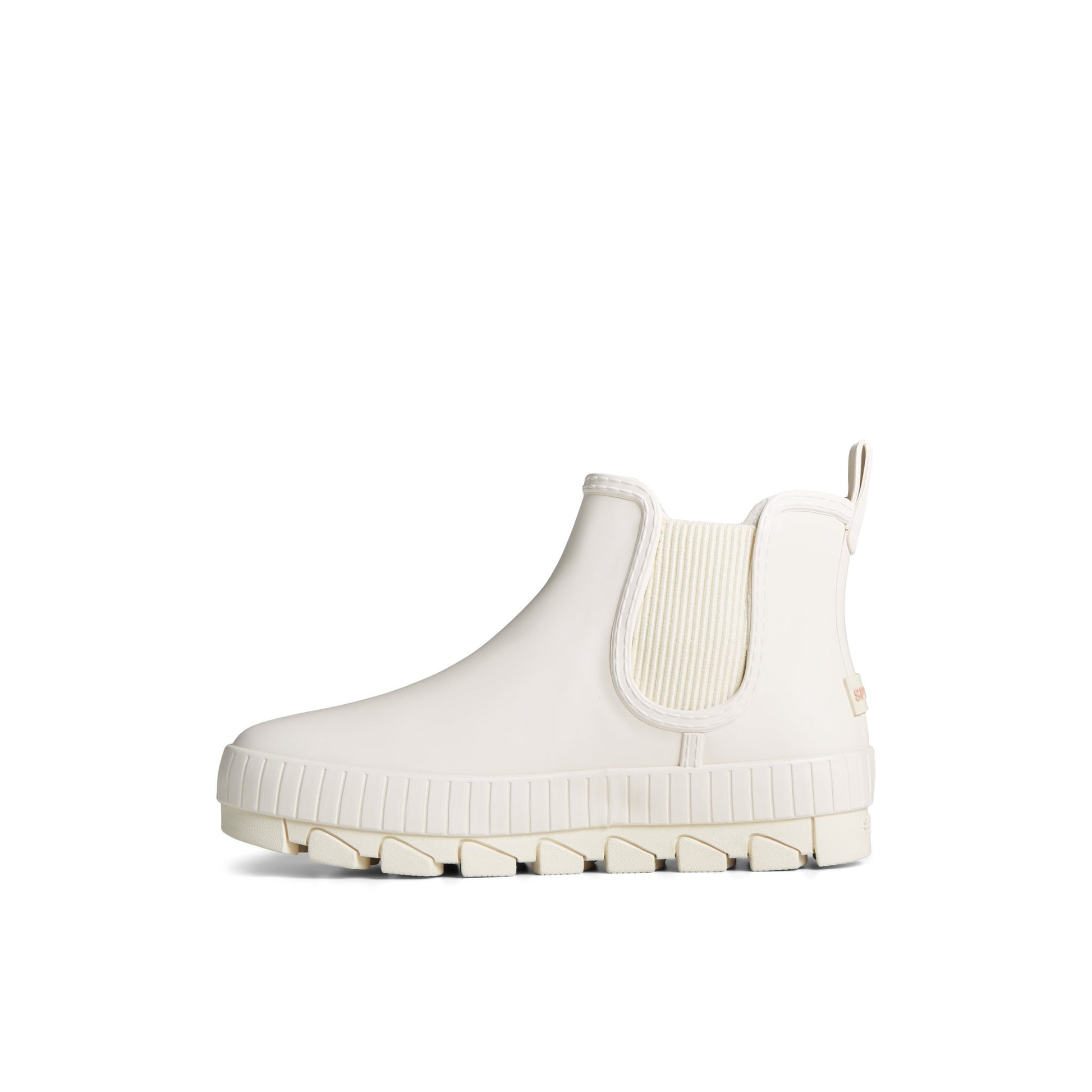 Side view of White Torrent Chelsea Waterproof Rain Boot Chelsea Rain Boot