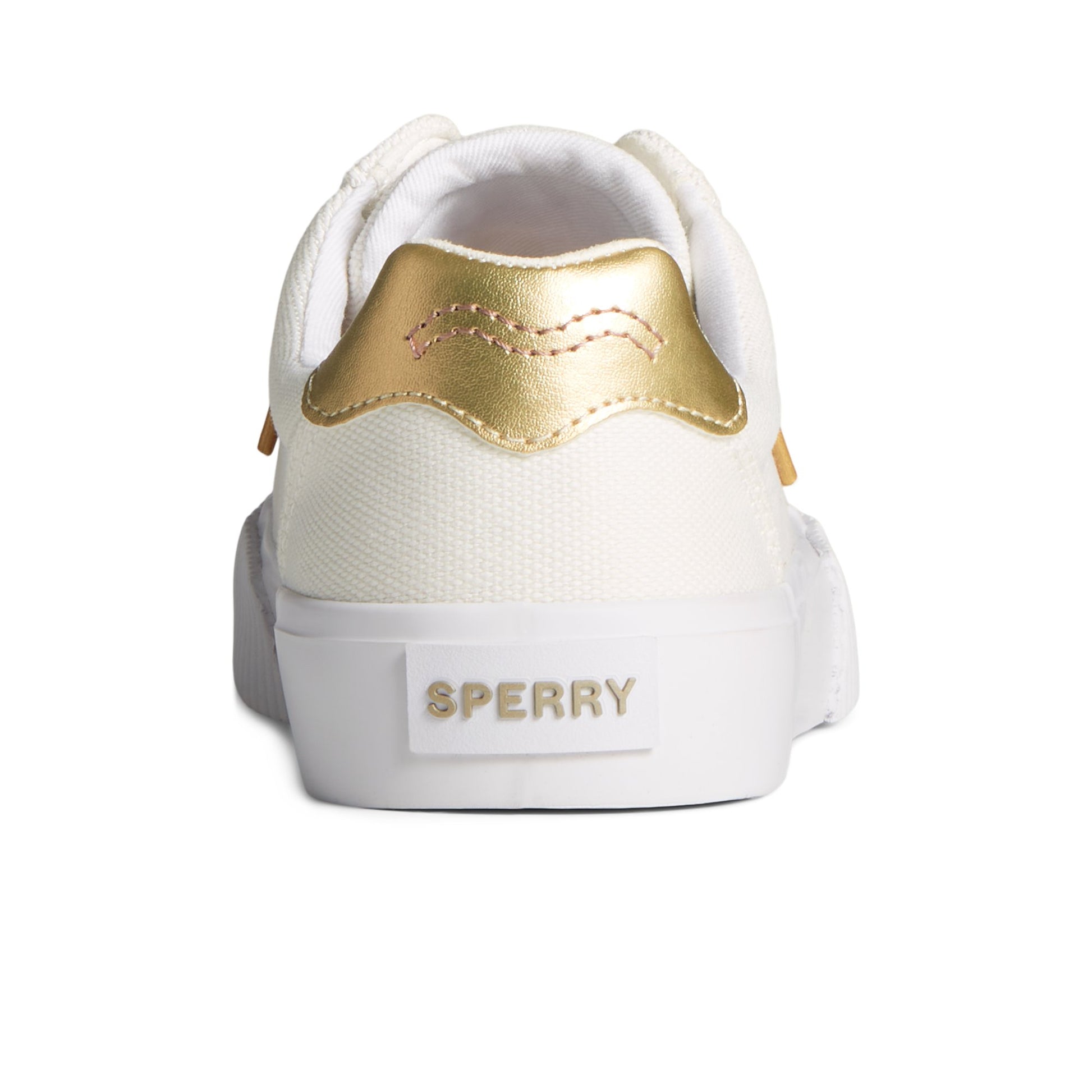 Close-up of the Bone Bermuda Metallic Sneaker Low Top Sneakers