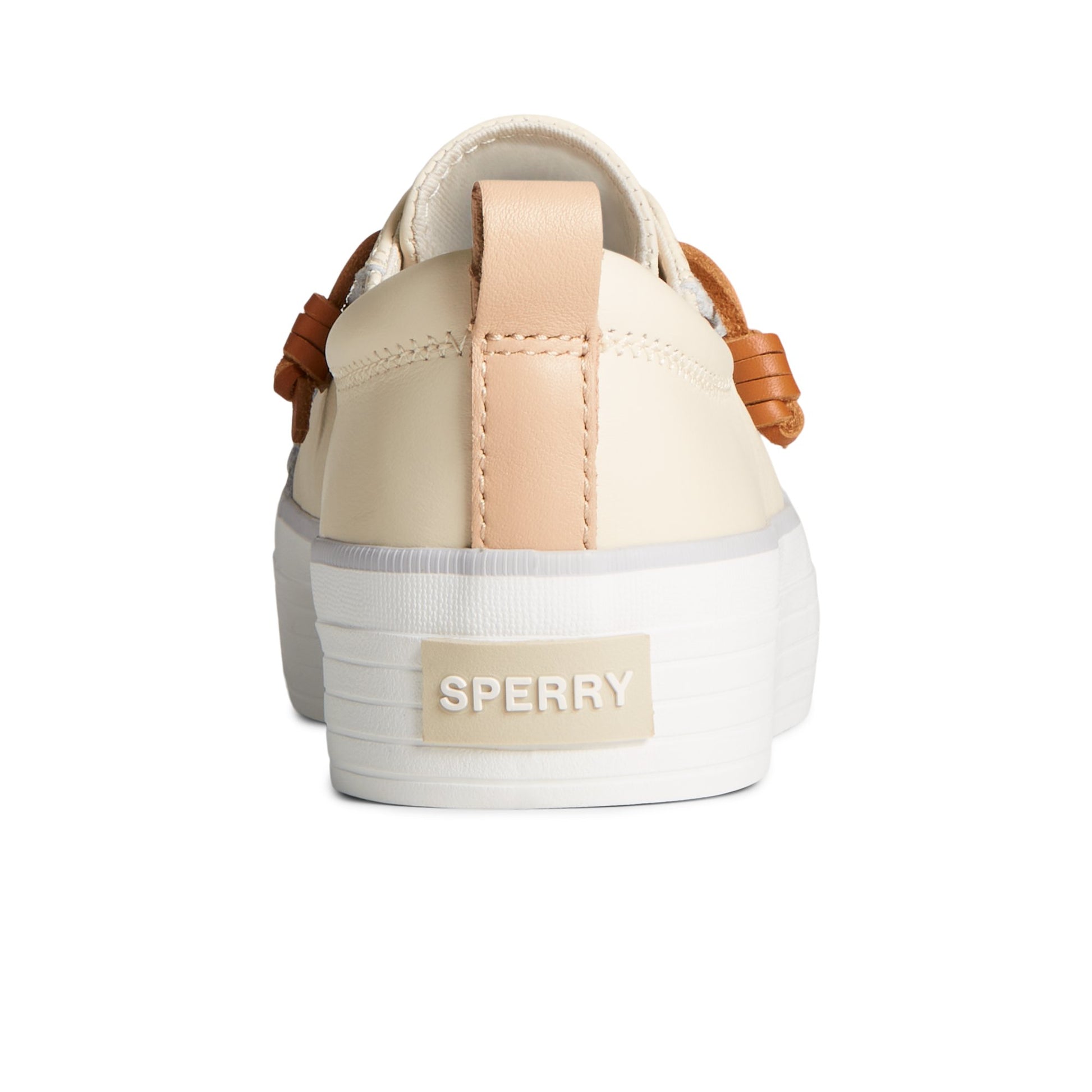 Close-up of the Bone Crest Vibe Platform Sneaker Vulcanized Sneaker Mule