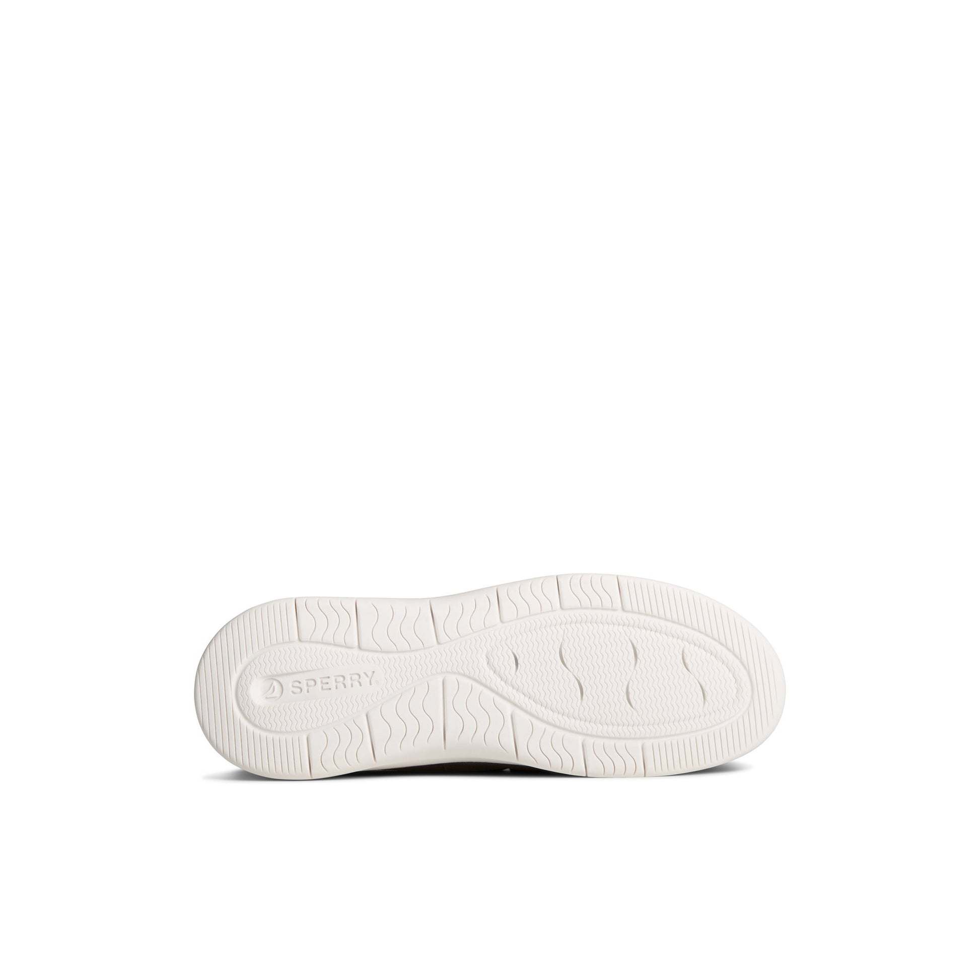 View of Grey Skipper Boat Shoe Boat Shoes's sole