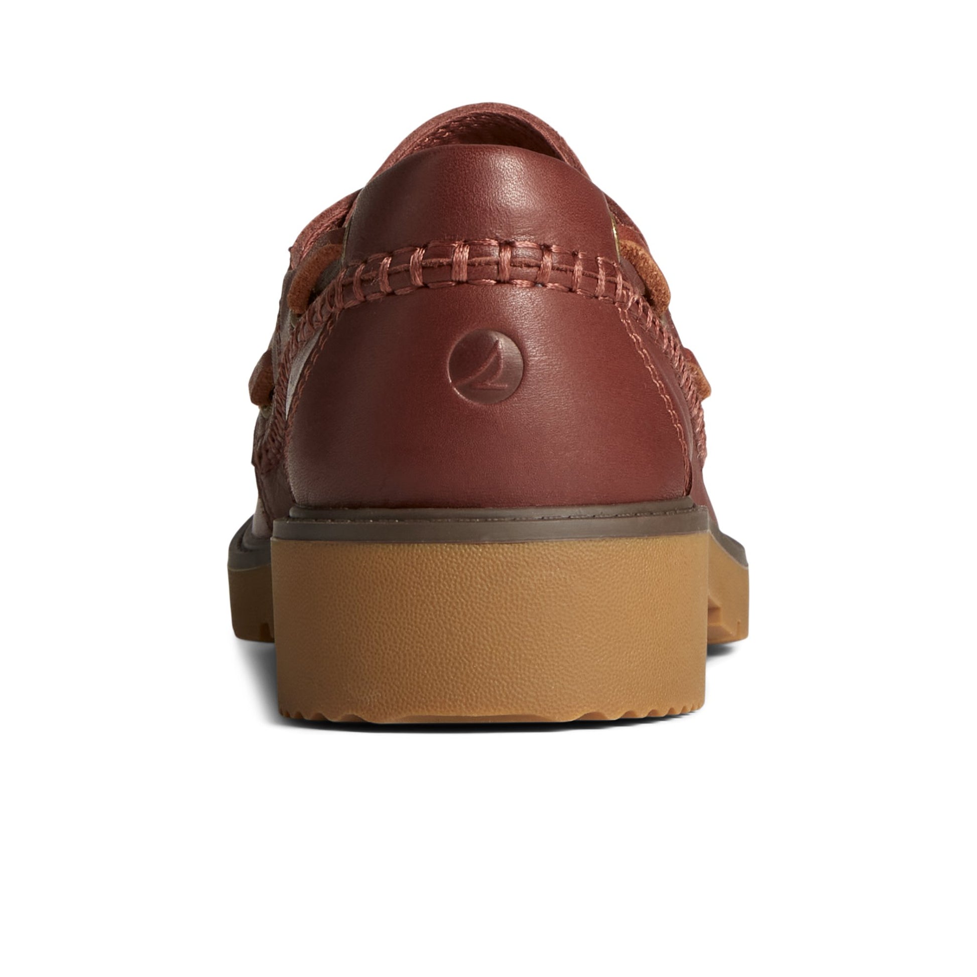 Close-up of the Bordo Wells Boat Shoe Boat Shoes