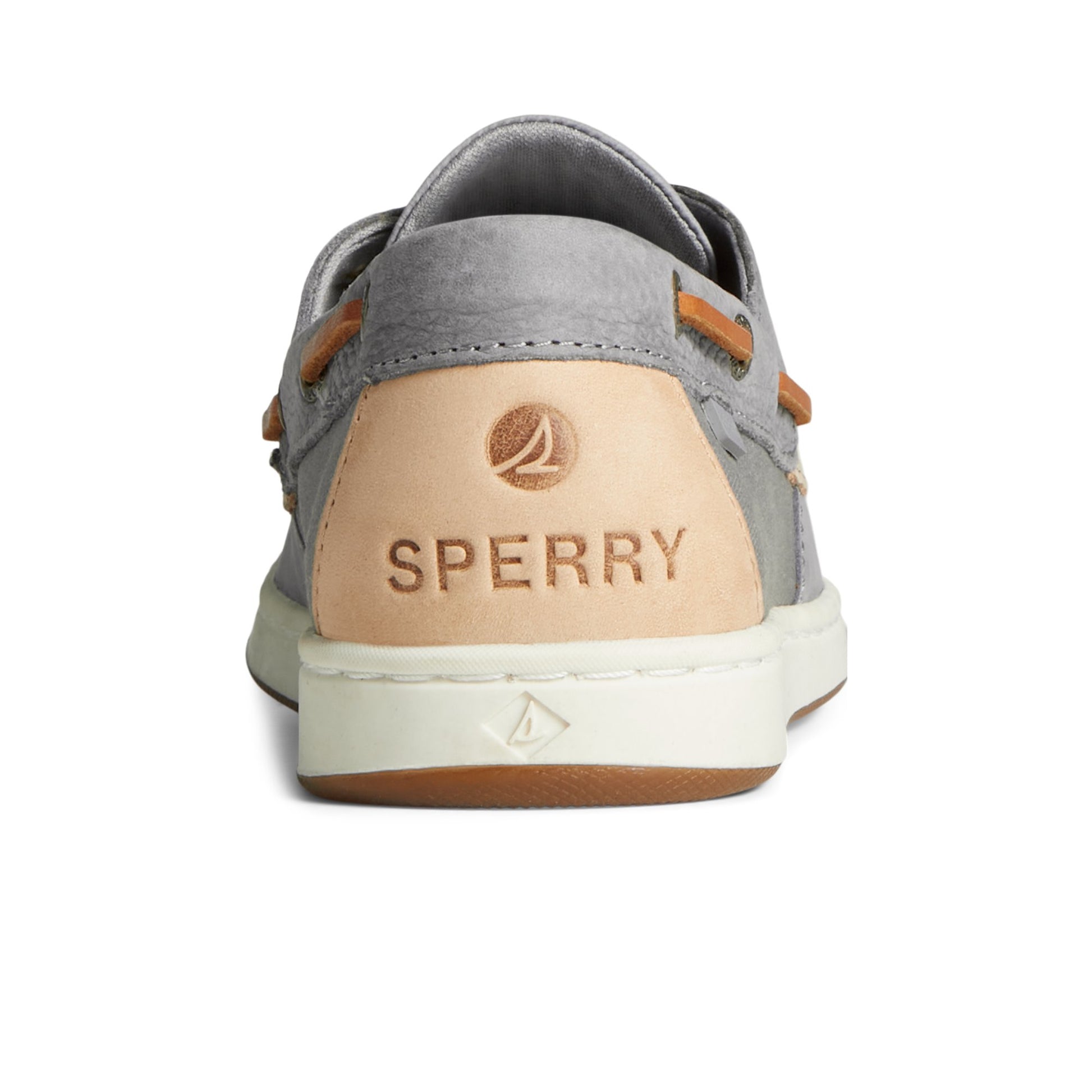 Close-up of the Grey Coastfish Boat Shoe Boat Shoes
