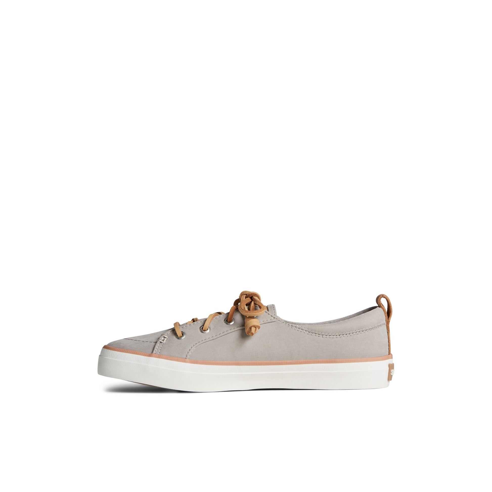 Side view of Grey Crest Vibe Sneaker Vulcanized Sneaker
