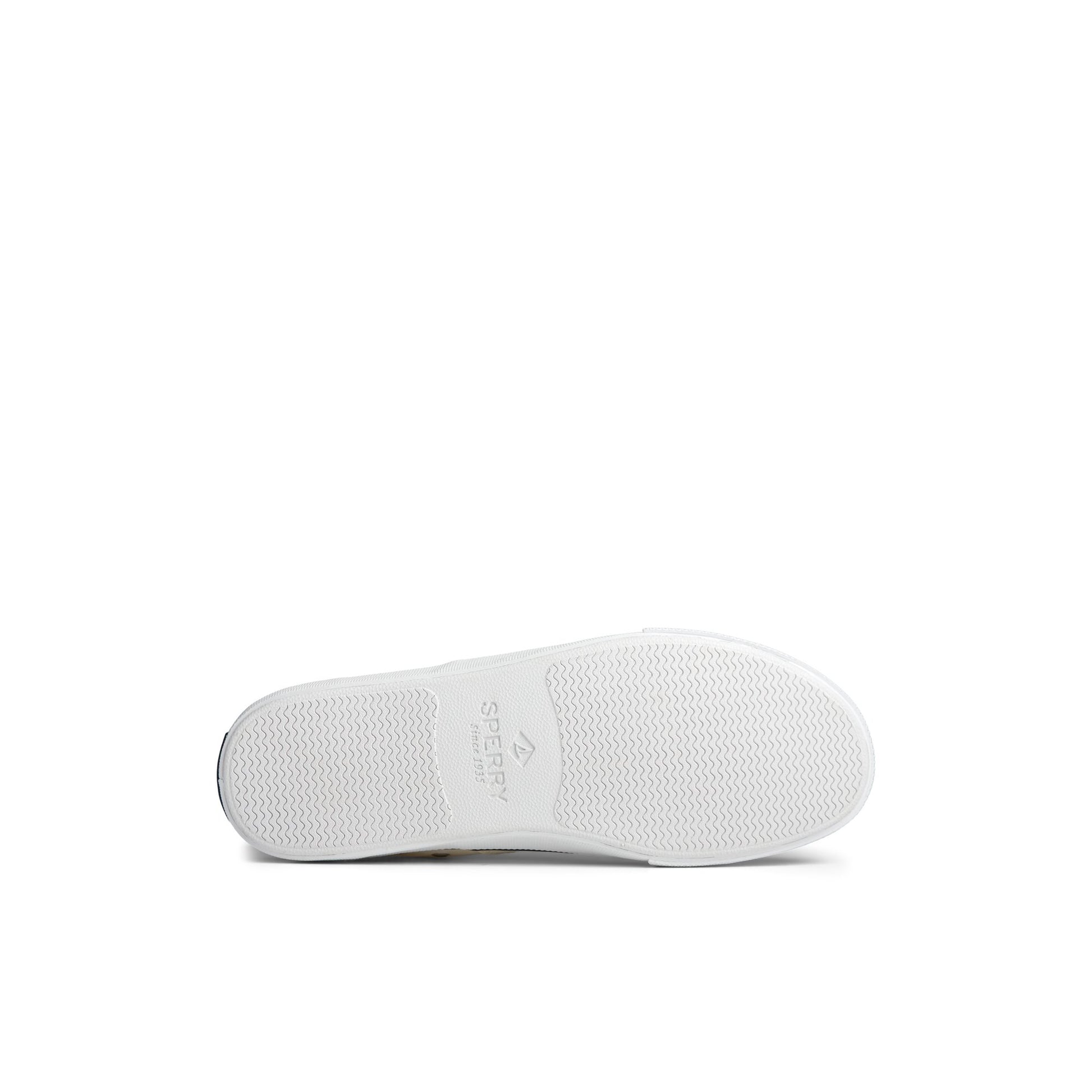 View of White Striper II CVO Sneaker Vulcanized Sneaker's sole