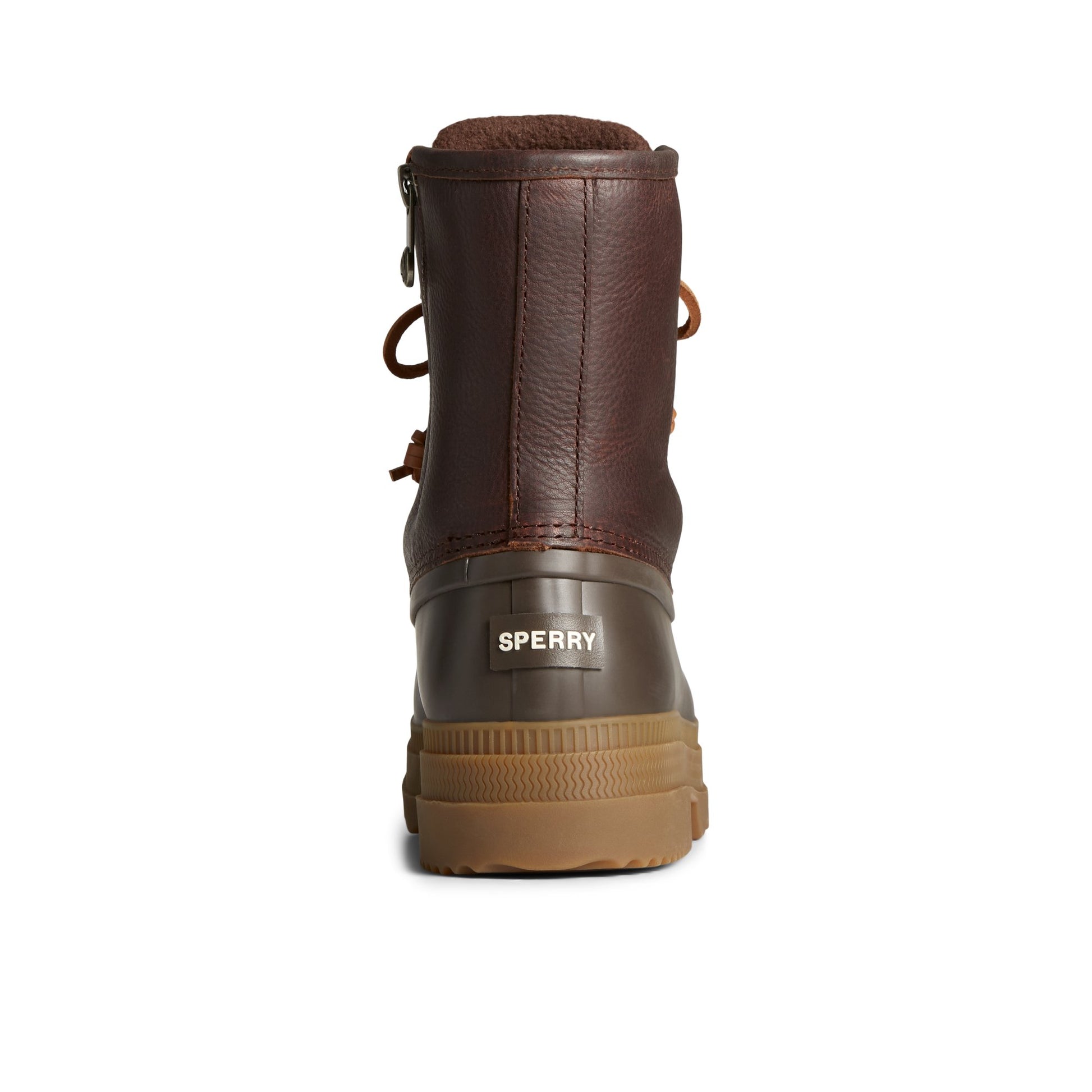 Close-up of the Dark brown Saltwater™ 2.0 Duck Boot Duck Boots