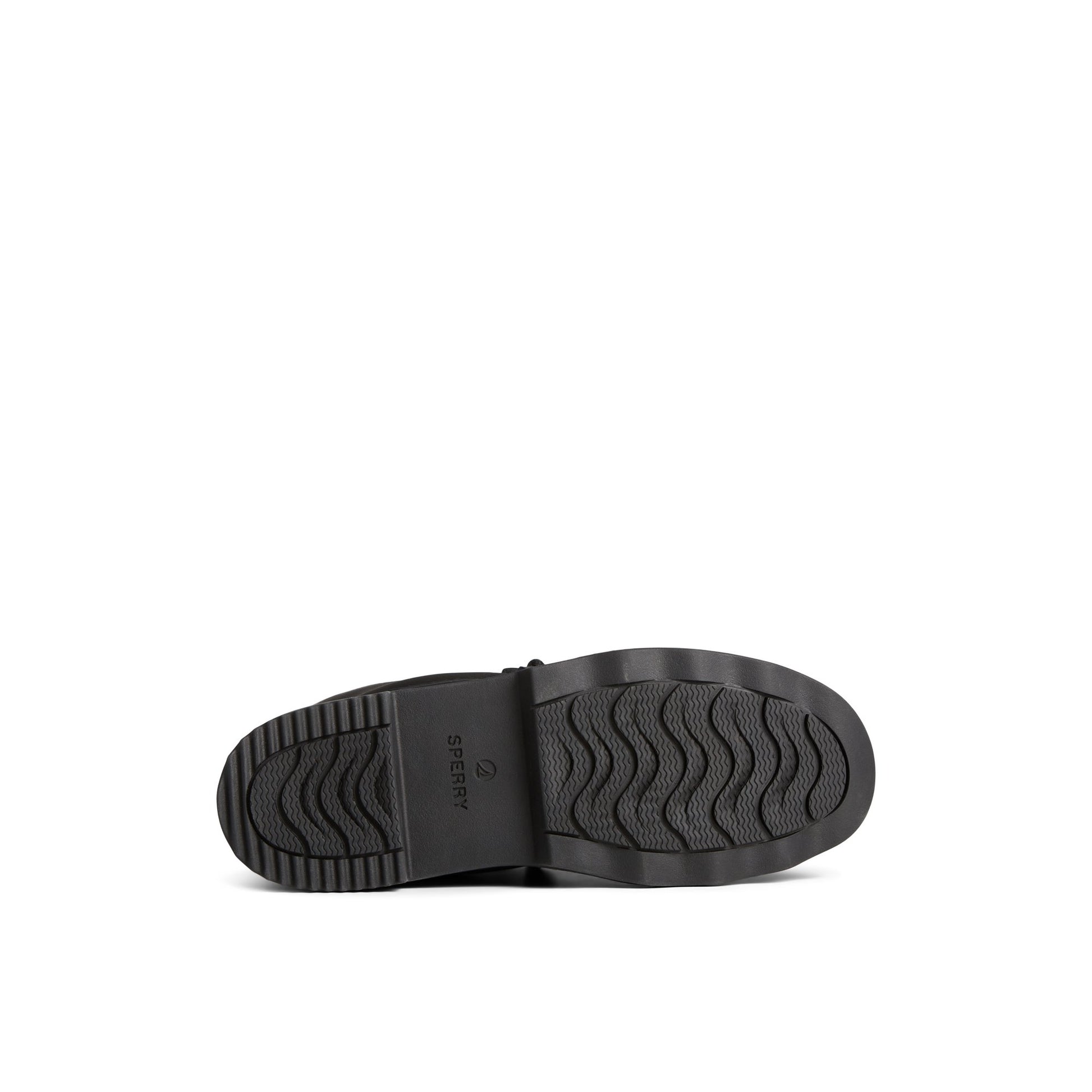 View of Black Saltwater™ 2.0 Duck Boot Duck Boots's sole