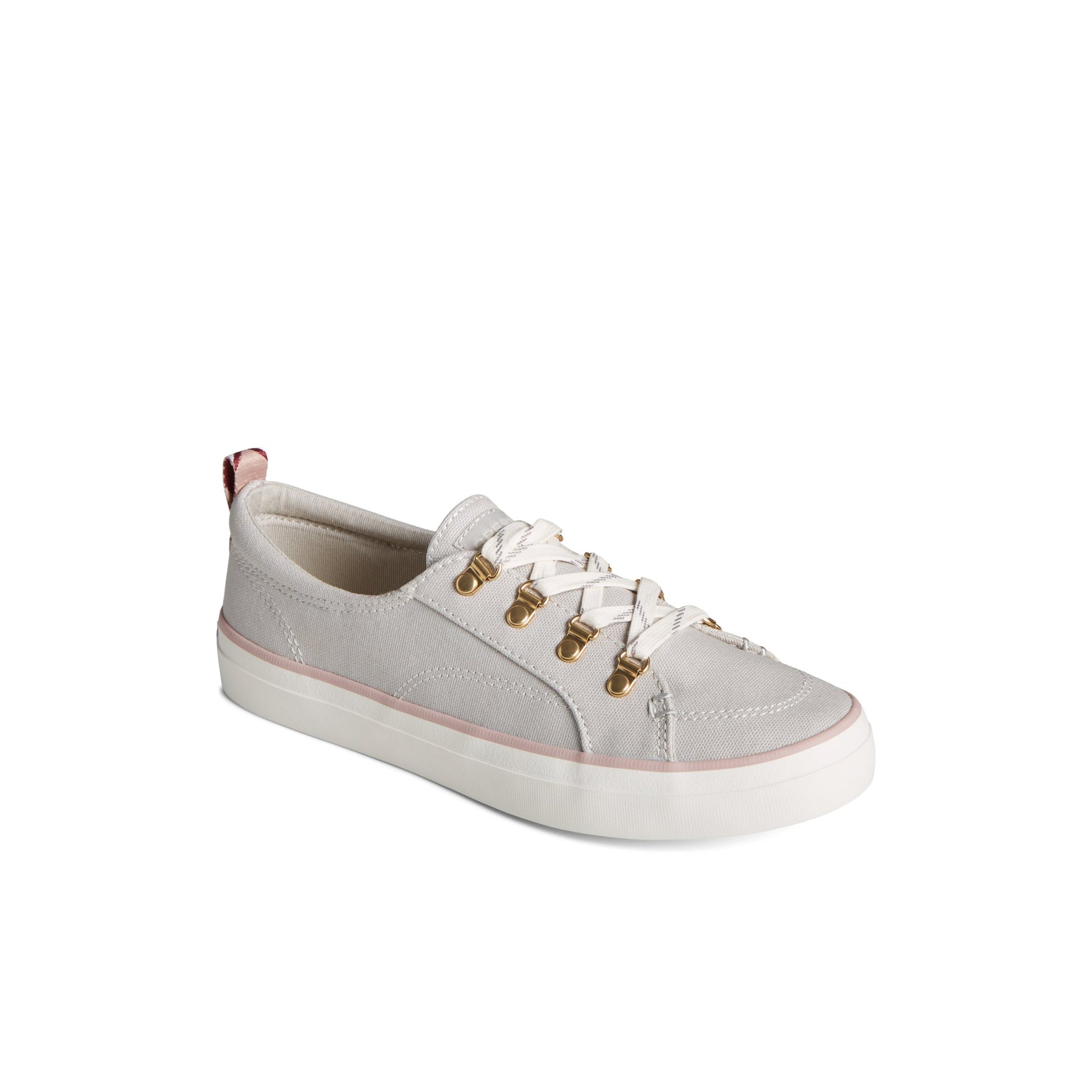 Three-quarter angle of Grey Crest Vibe Sneaker Sneakers's front side