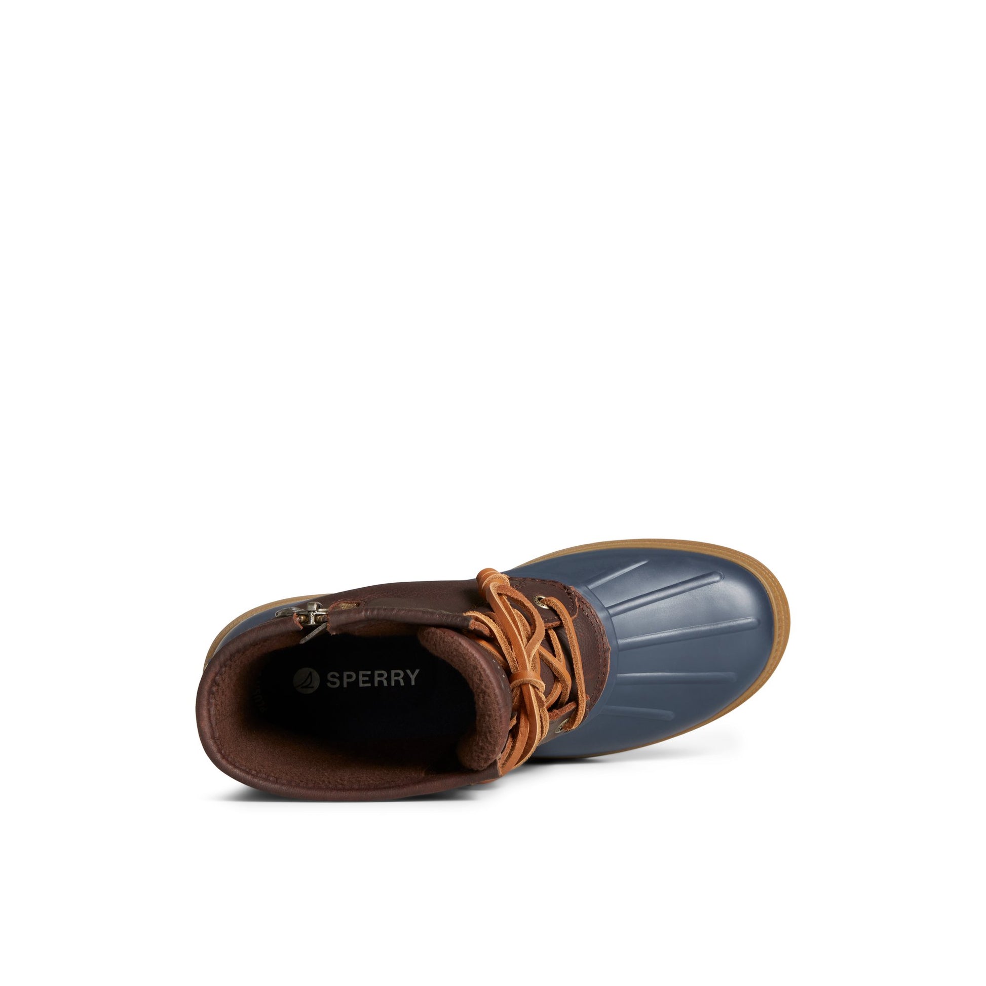Top-down view of the Navy Saltwater 2.0 Duck Boot Duck Boots