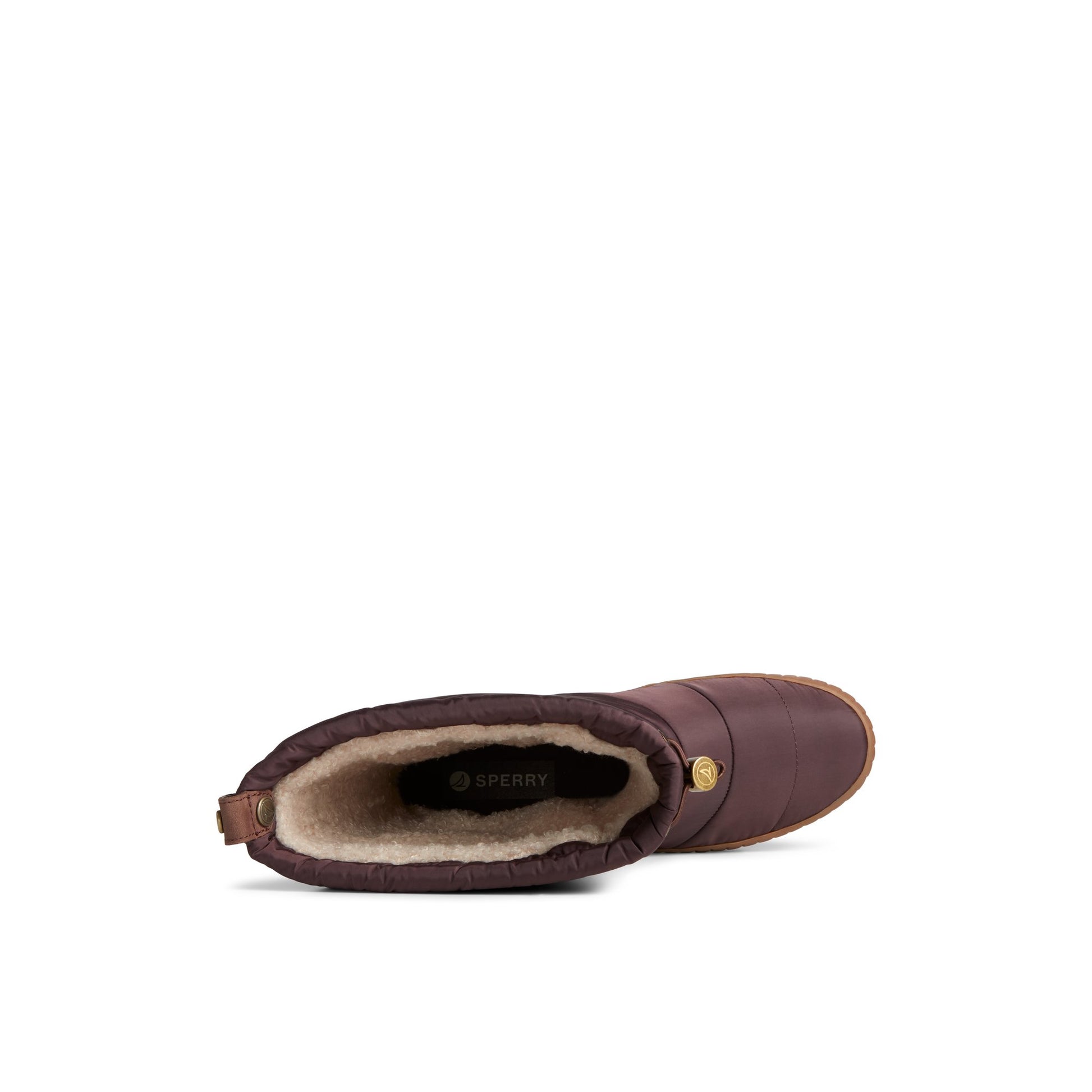 Top-down view of the Brown Seacycled™ Torrent Fold Down Boot Winter Boots