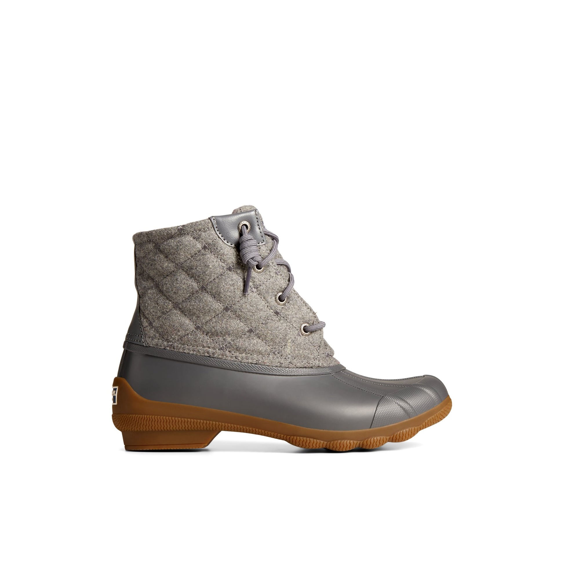 Main View of Grey Syren Gulf Wool Duck Boot Duck Boots for Womens
