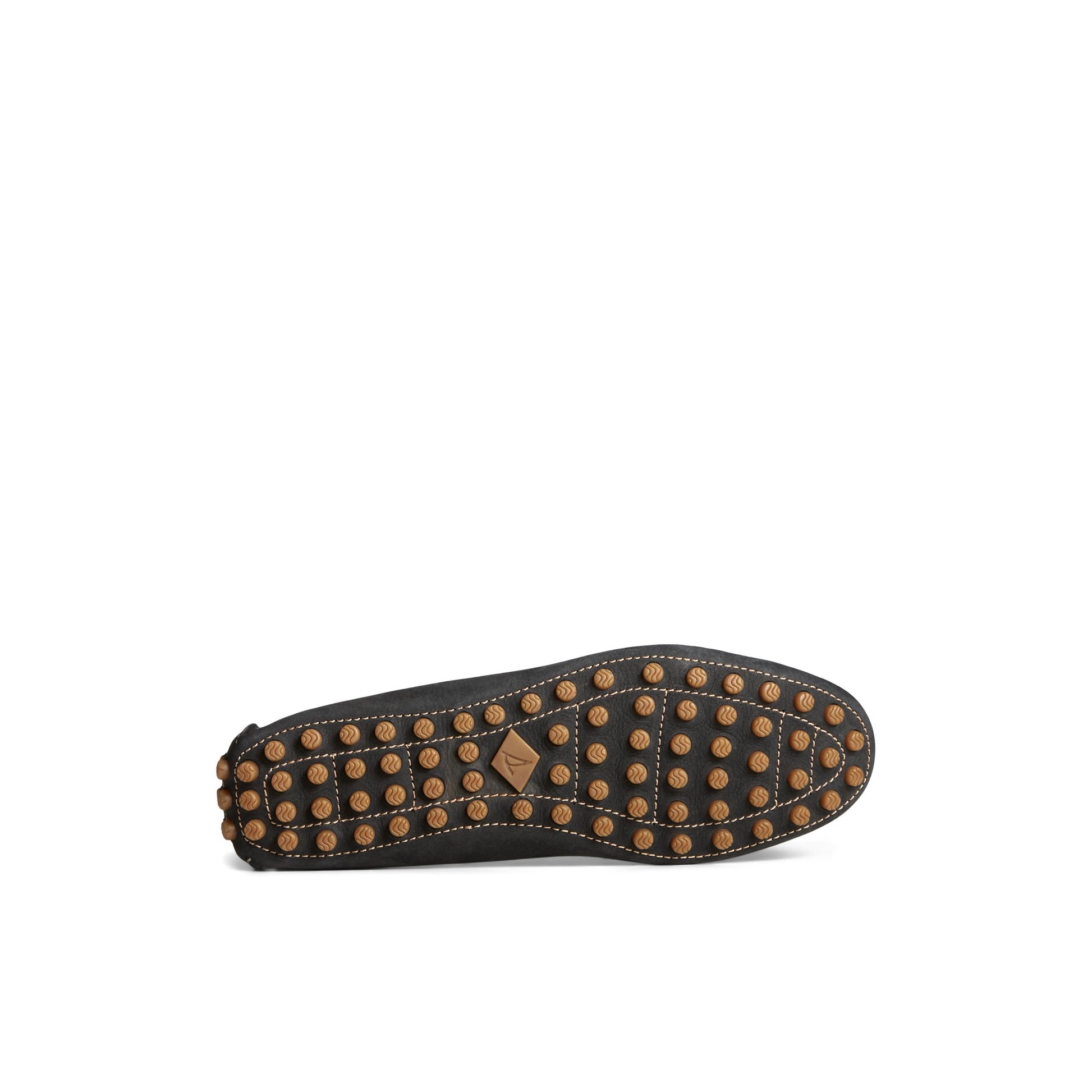 View of Black Port Driver Loafer Driver Loafer Casual Shoes's sole
