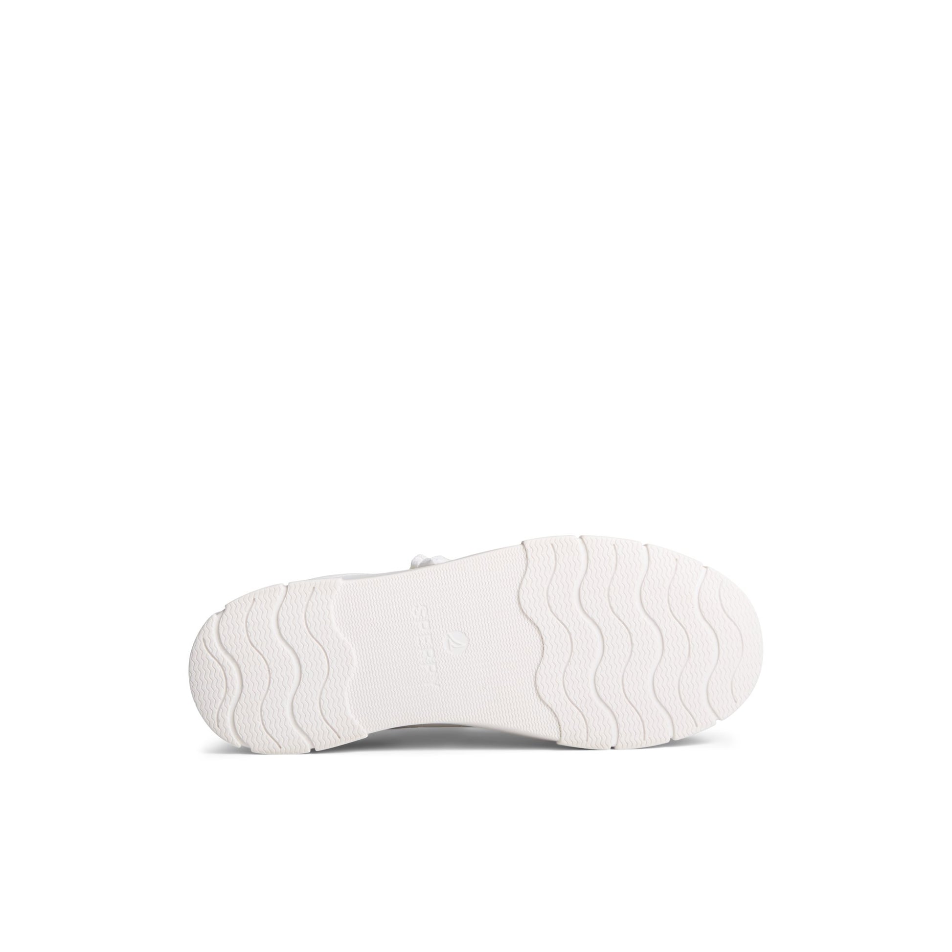 View of White Winslow Leather Sneaker Low Top Sneakers's sole