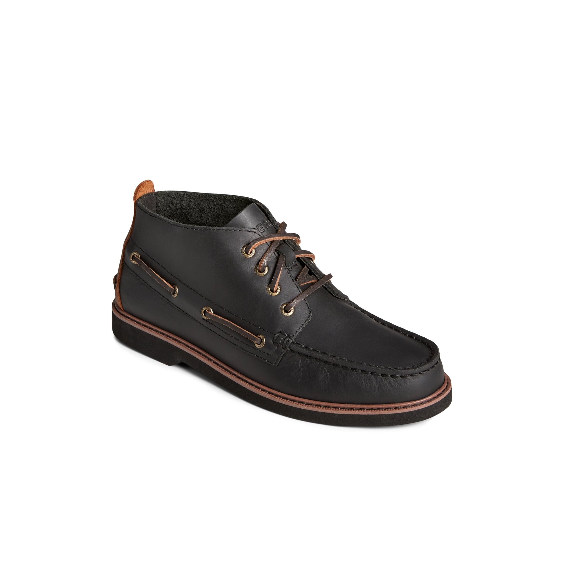 Three-quarter angle of Black Authentic Original™ Chukka boot Chukka Boots's front side