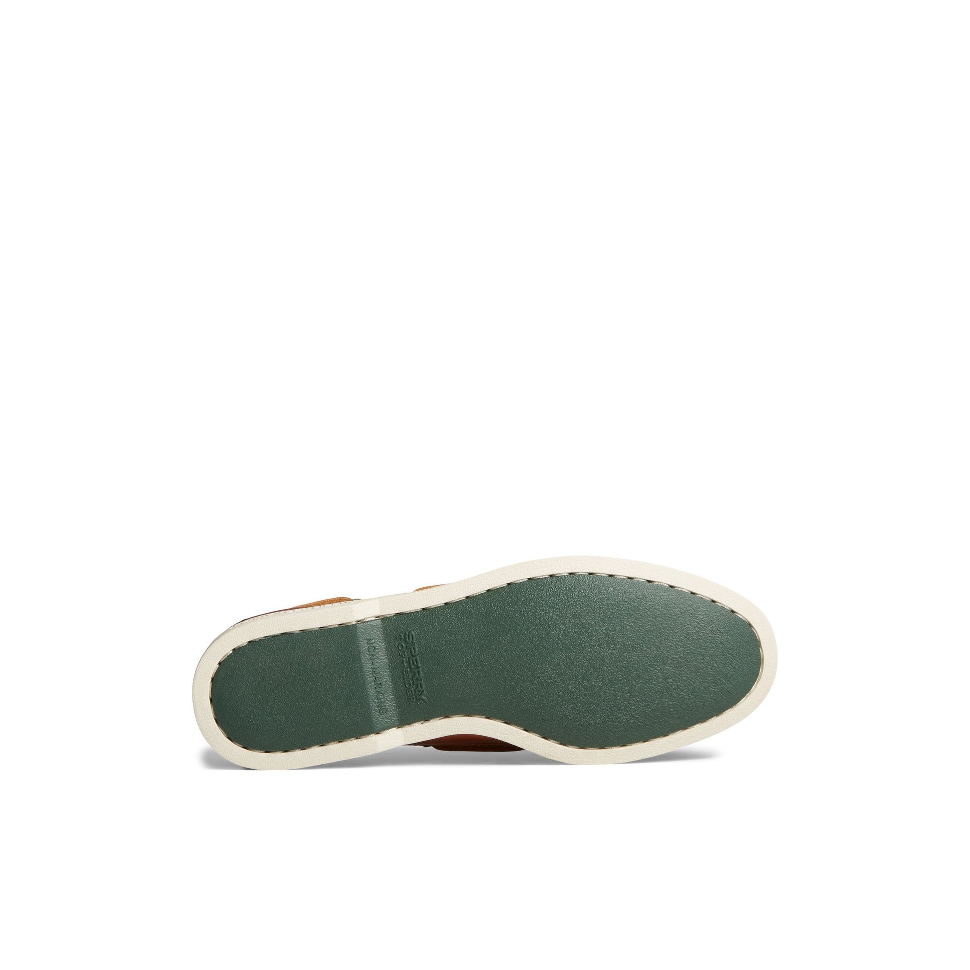 View of Medium Beige Authentic Original™  2-Eye Boat Shoe Boat Shoe's sole