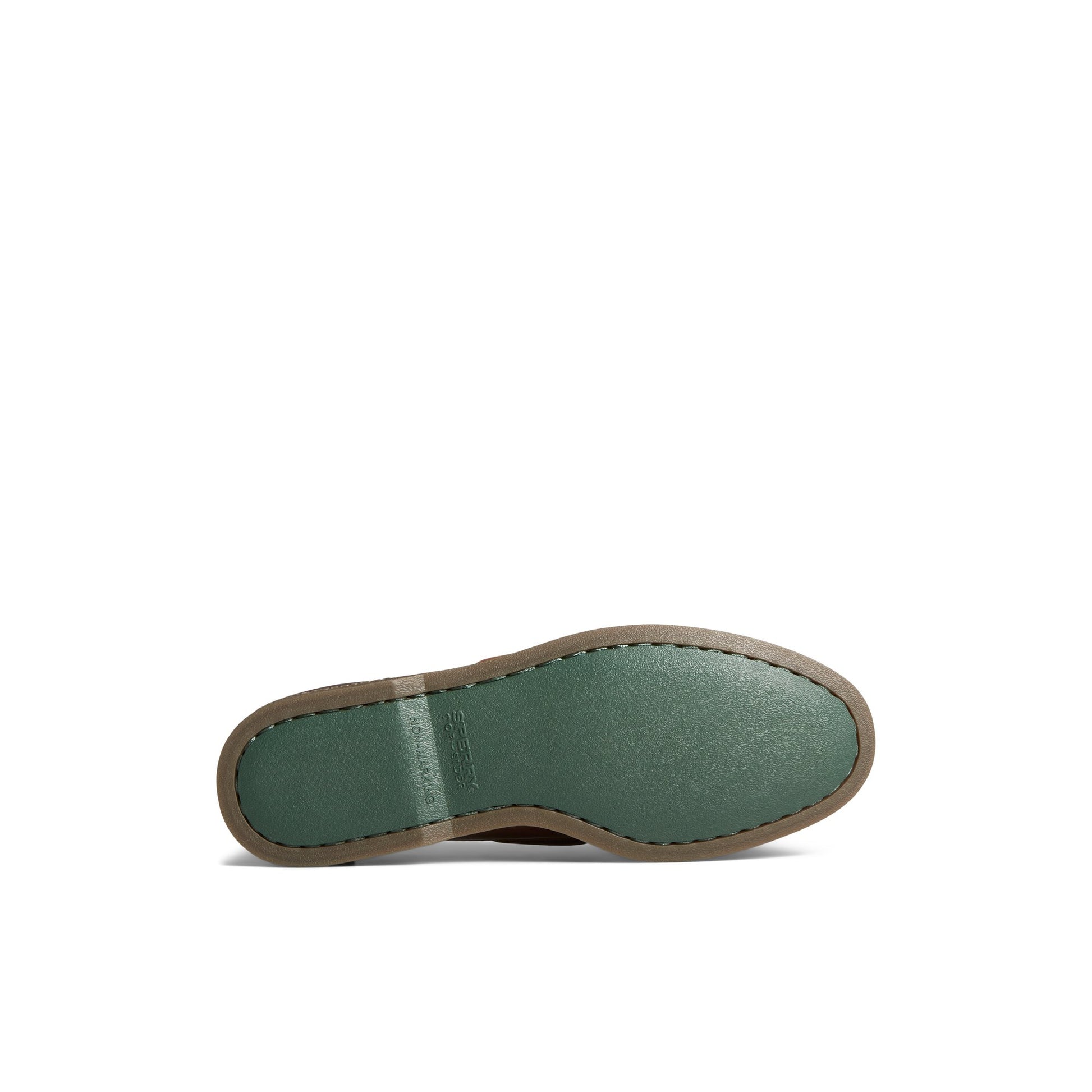 View of Brown Authentic Original™  2-Eye Boat Shoe Boat Shoes's sole