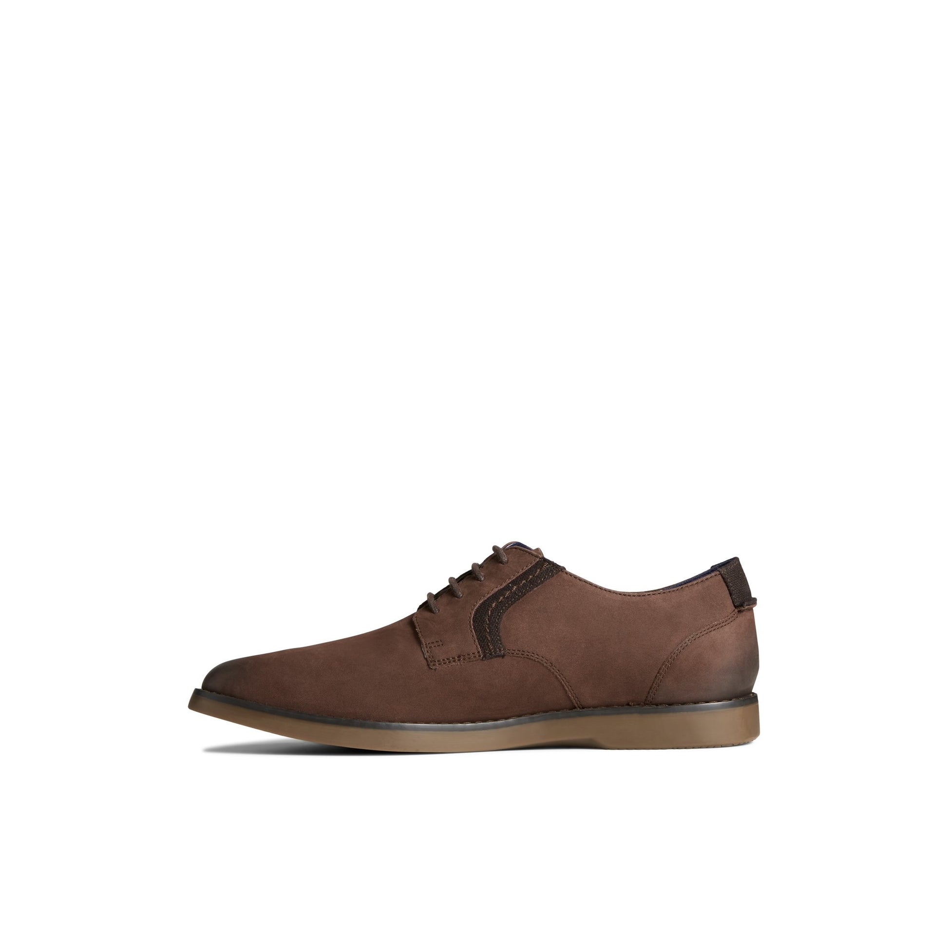 Side view of Brown Newman Oxford Dress Shoe Oxford Dress Shoes