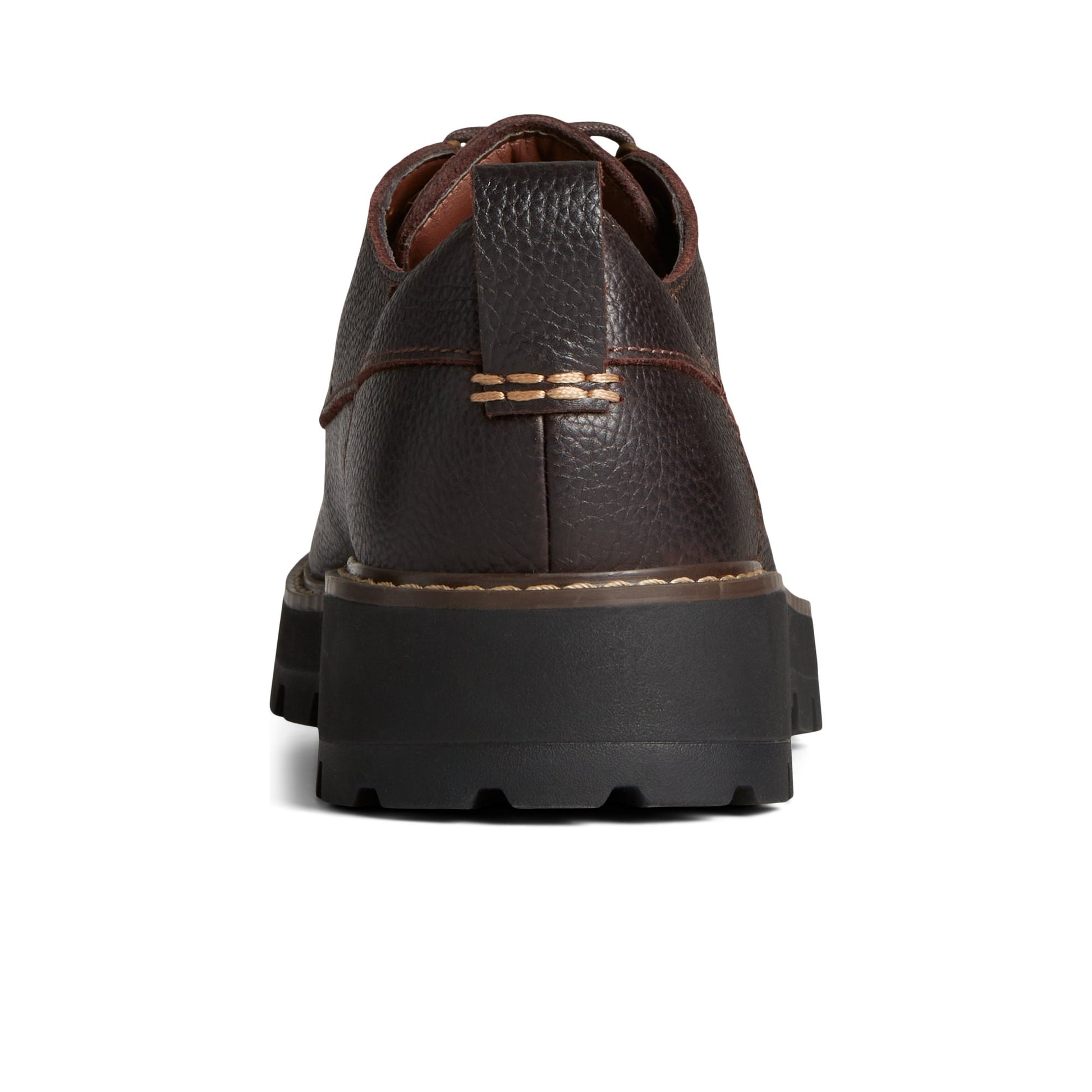 Close-up of the Brown Mountain-Sider Oxford Casual Oxford Shoes