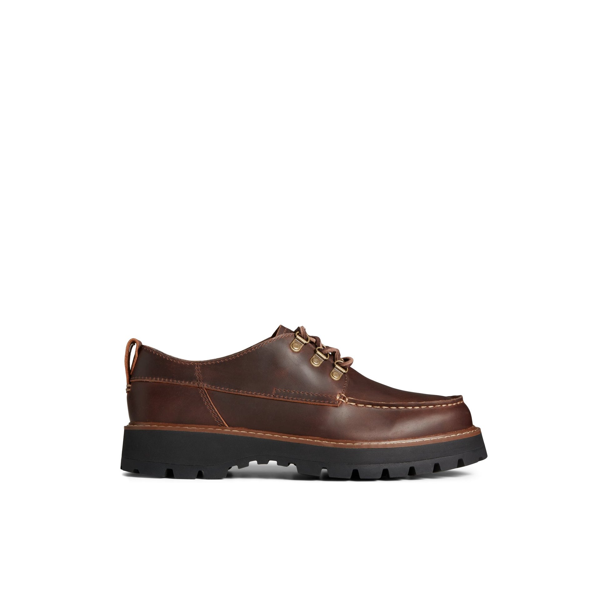 Main View of Dark Beige Mountain-Sider Oxford Casual Oxford Shoes for Mens