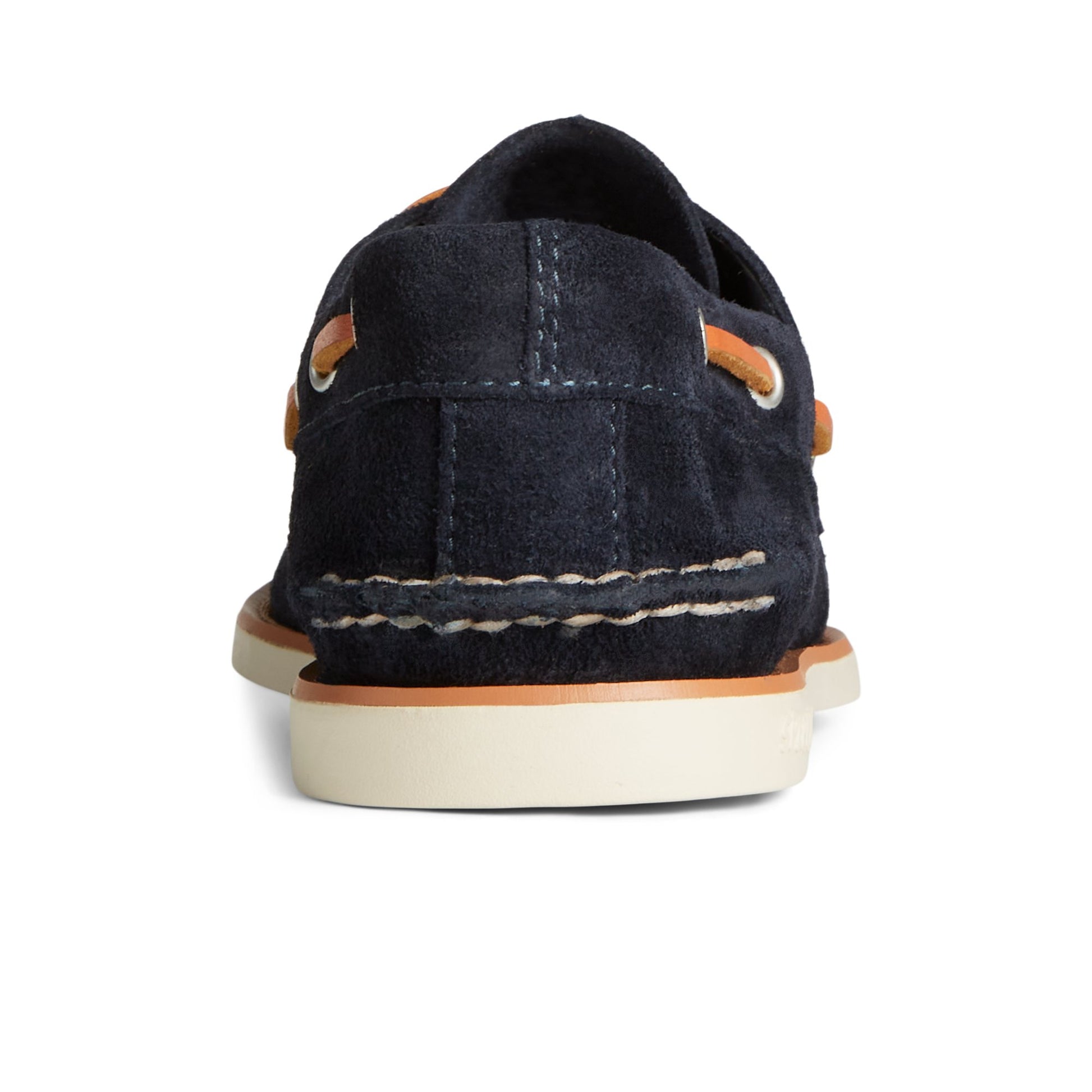Close-up of the Navy Classic Authentic Original™ Suede Boat Shoe Boat Shoes