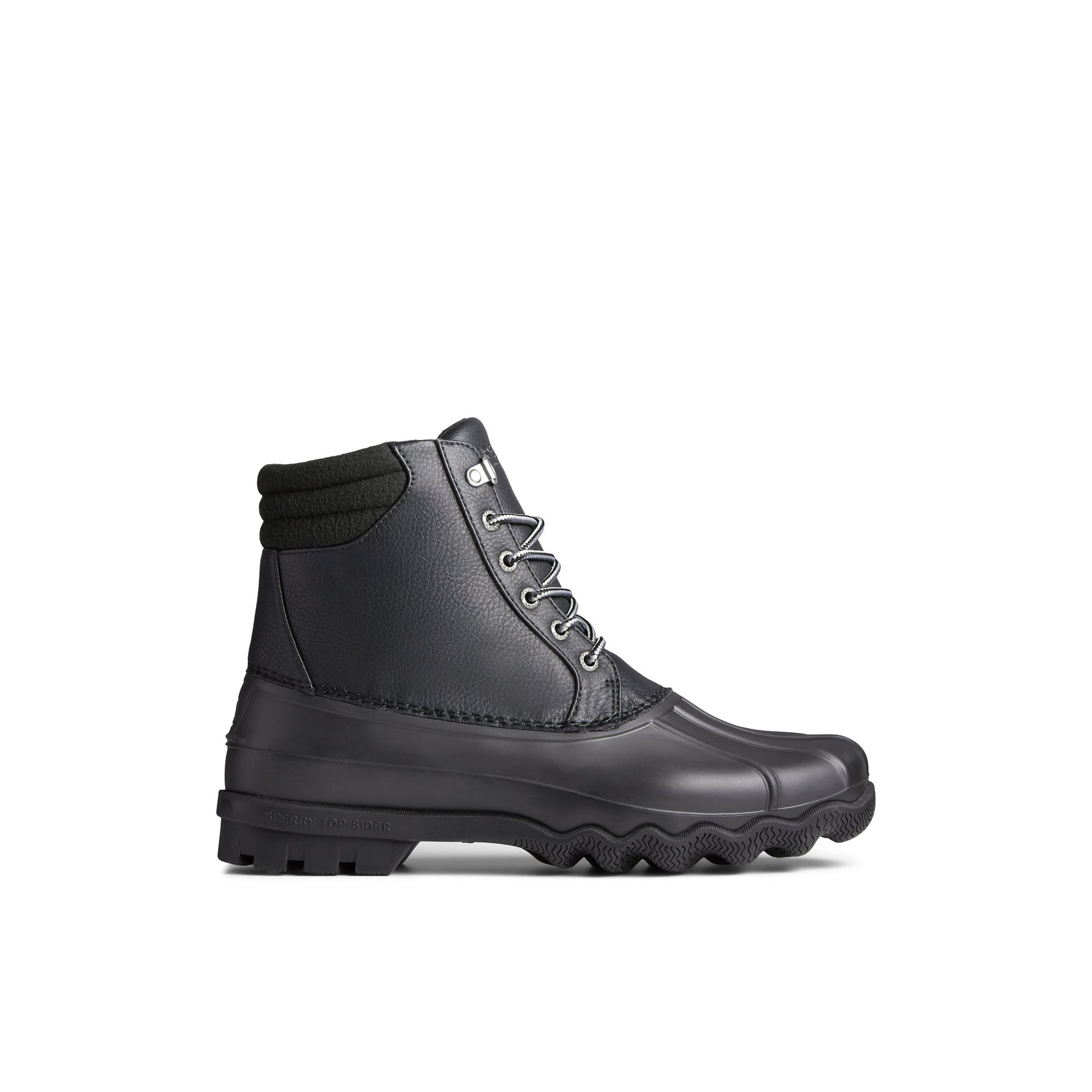 Main View of Black Avenue Synthetic Duck Boot Duck Boots for Mens