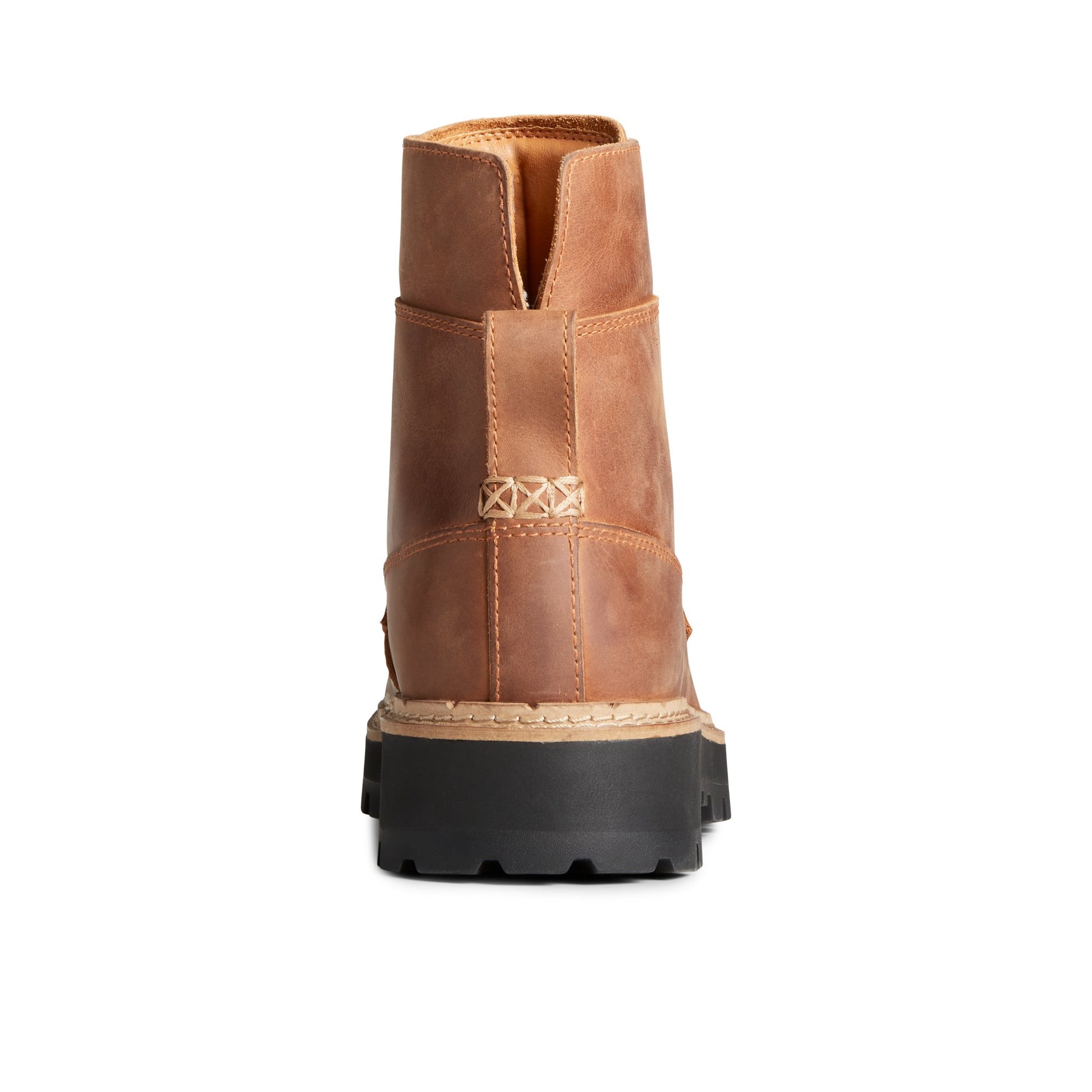 Close-up of the Brown Mountain-Sider Utility Boot Hiker Boots