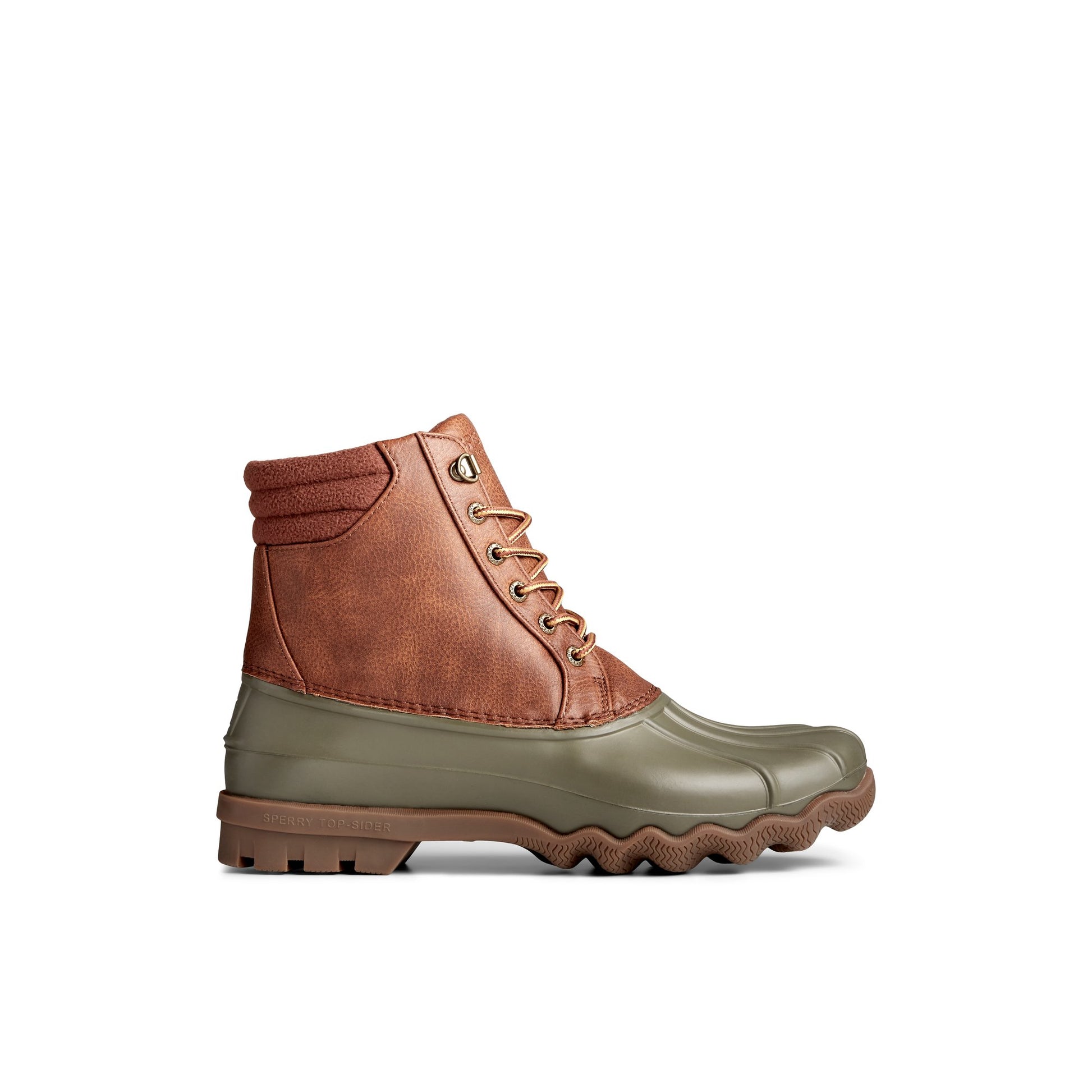 Main View of Medium Beige Avenue Synthetic Duck Boot Duck Boots for Mens