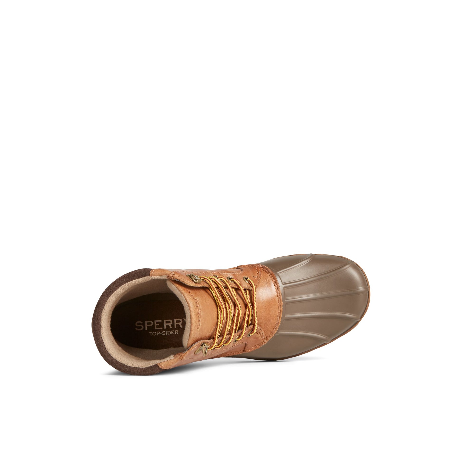 Top-down view of the Medium Beige Avenue Duck Boot Duck Boots