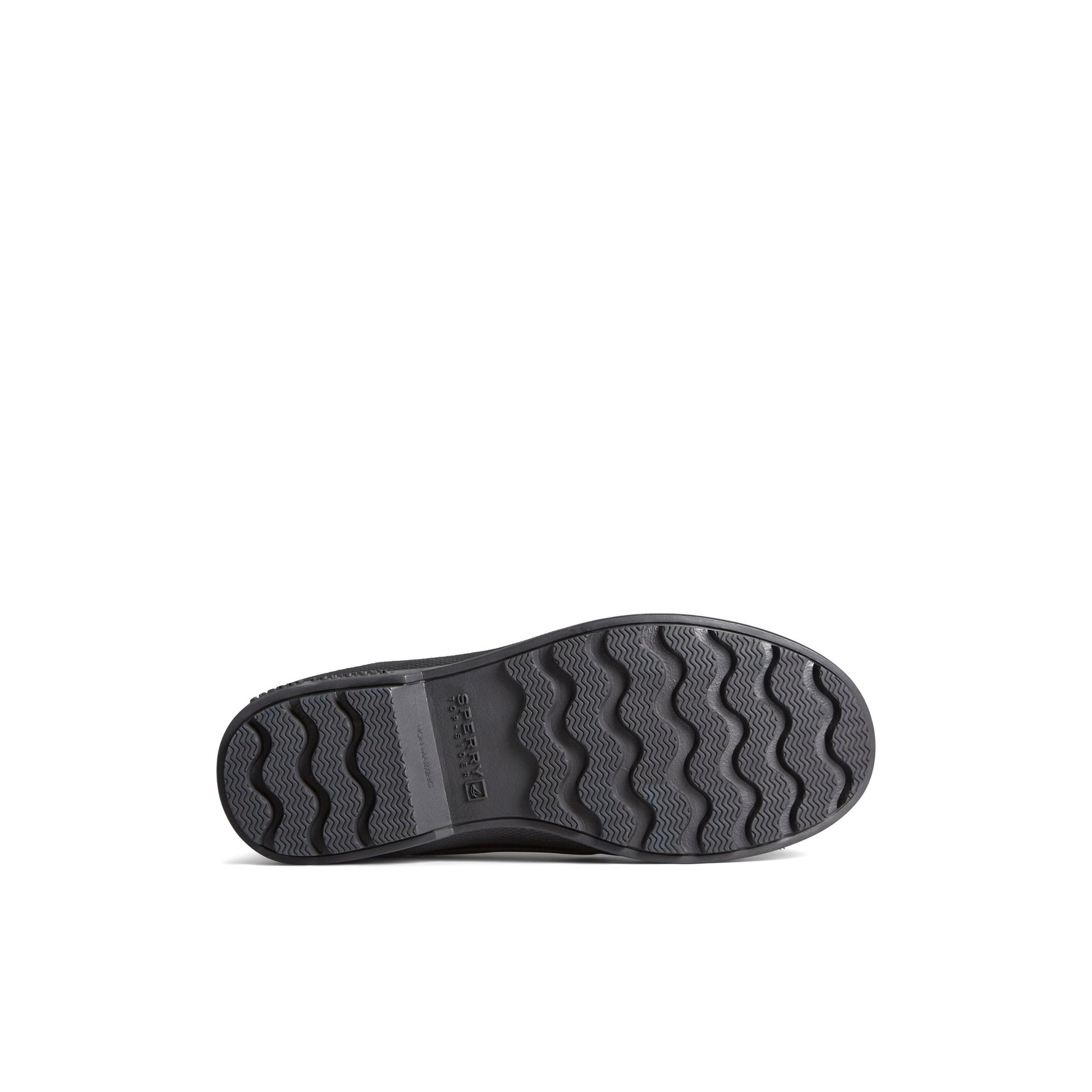 View of Black Cold Bay 3-Eye Thinsulate™ Duck Boot Duck Boots's sole
