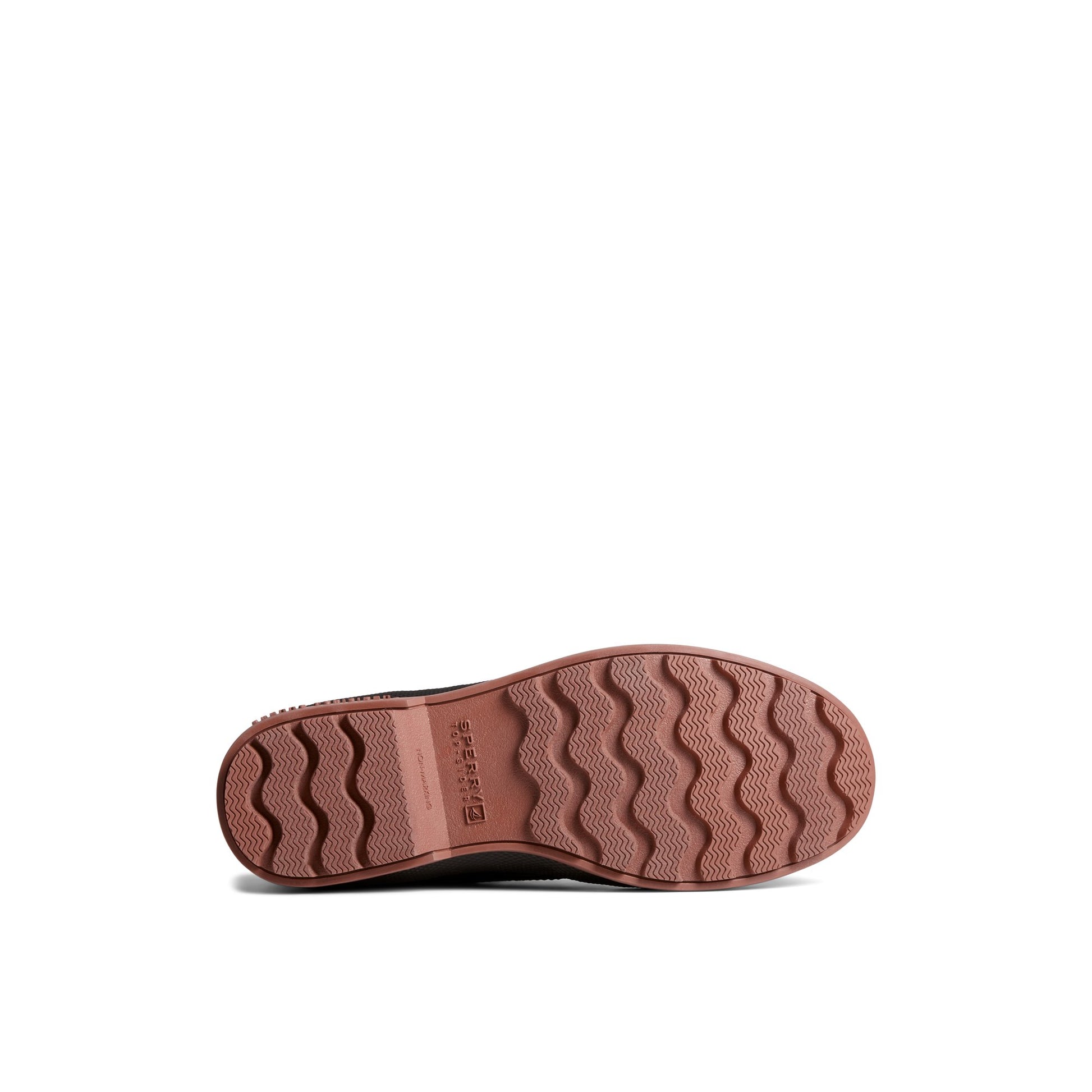 View of Medium Green Cold Bay Thinsulate™ Water-resistant Chukka Winter Duck Boots's sole