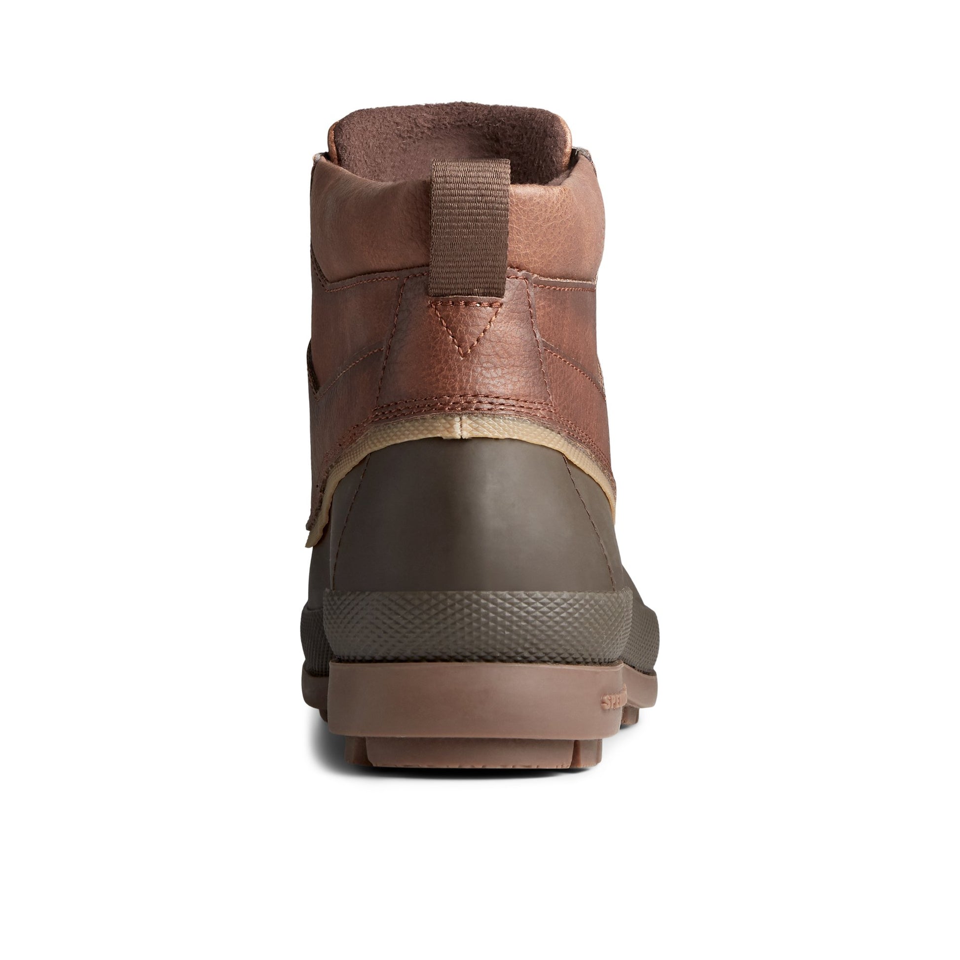 Close-up of the Brown Cold Bay Thinsulate™ Water-resistant Chukka Winter Duck Boots