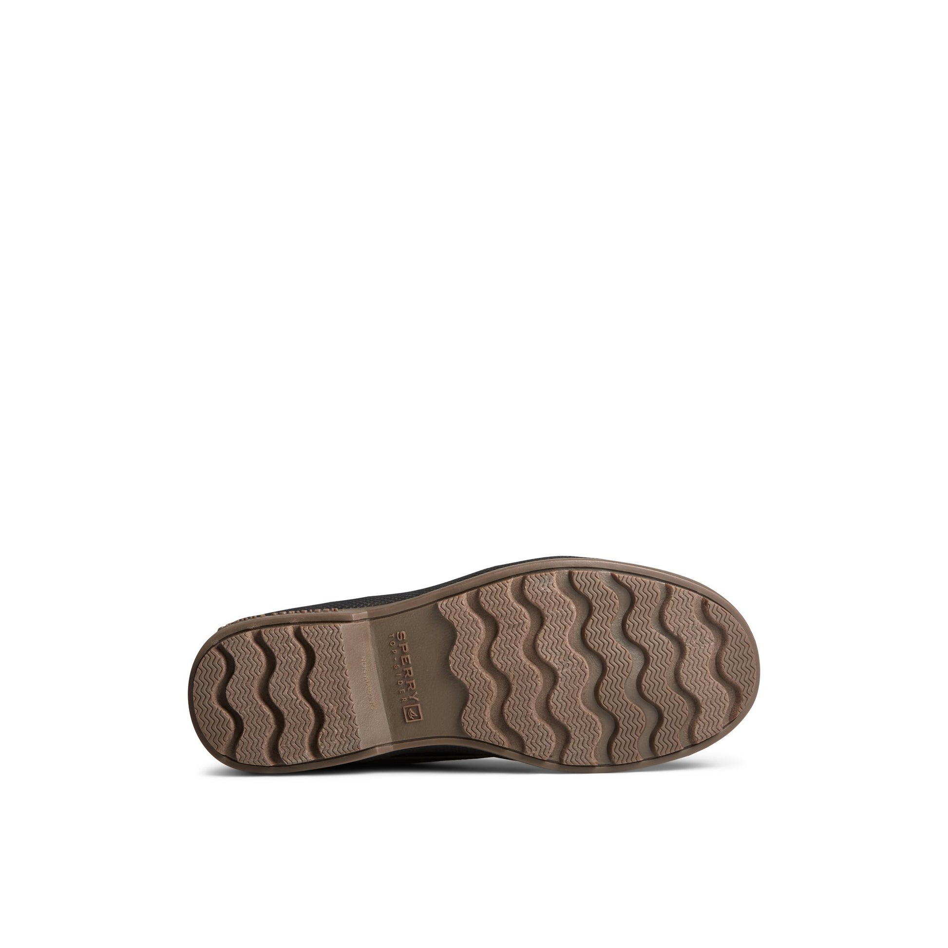 View of Dark Brown Cold Bay Thinsulate™ Water-resistant Chukka Winter Duck Boots's sole