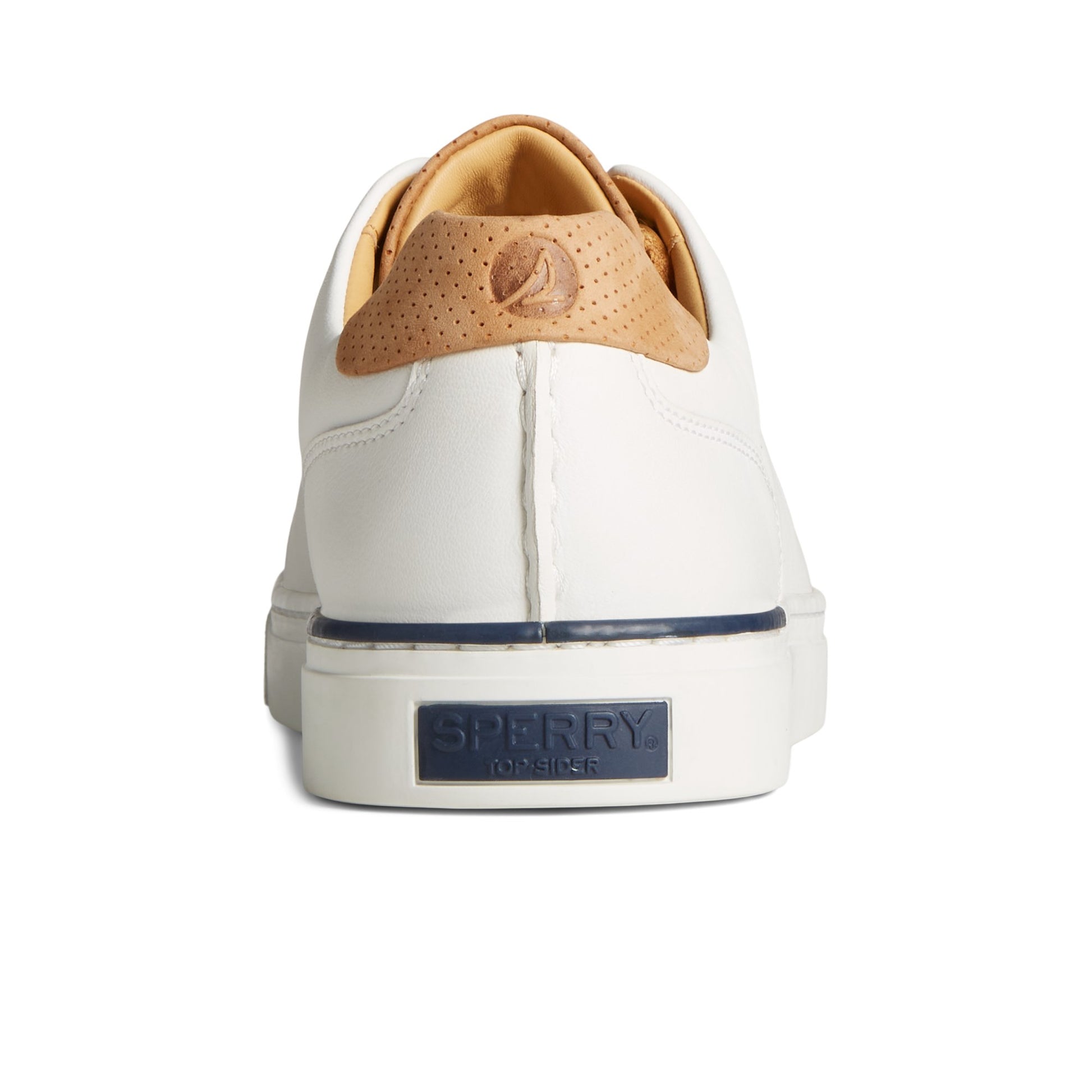 Close-up of the White Gold Cup™ Striper LTT Sneaker Vulcanized Sneaker