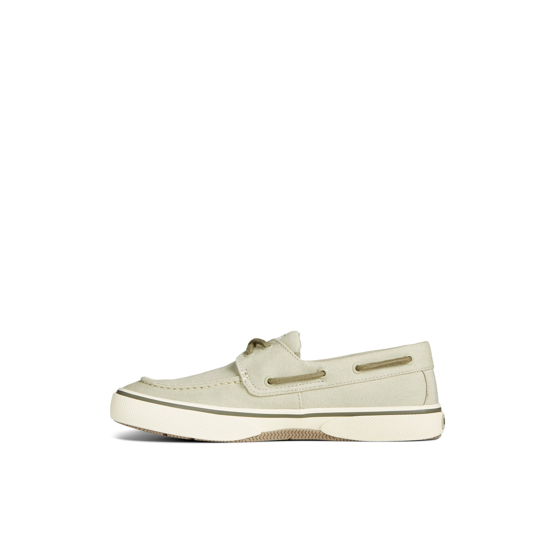 Side view of Bone Halyard 2-Eye Boat Shoe Boat Shoe Sneaker