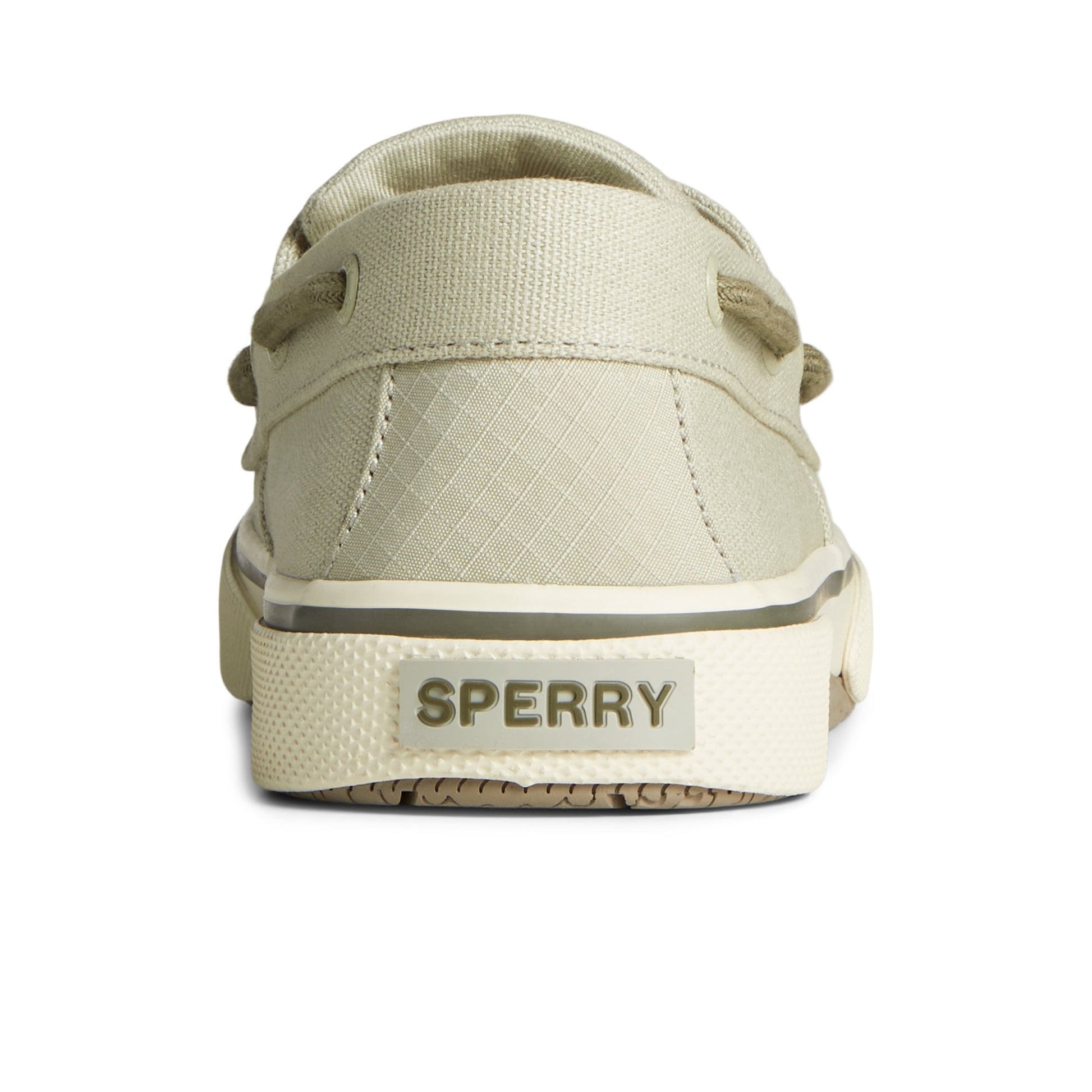 Close-up of the Bone Halyard 2-Eye Boat Shoe Boat Shoe Sneaker